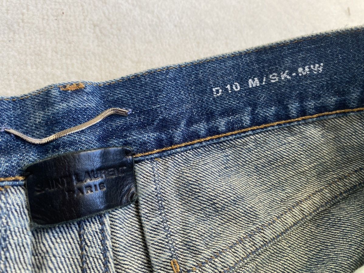 Saint Laurent Paris Saint Laurent ss16 selvedge d10 jeans ‘surf sound’ Size US 31 - 9 Thumbnail