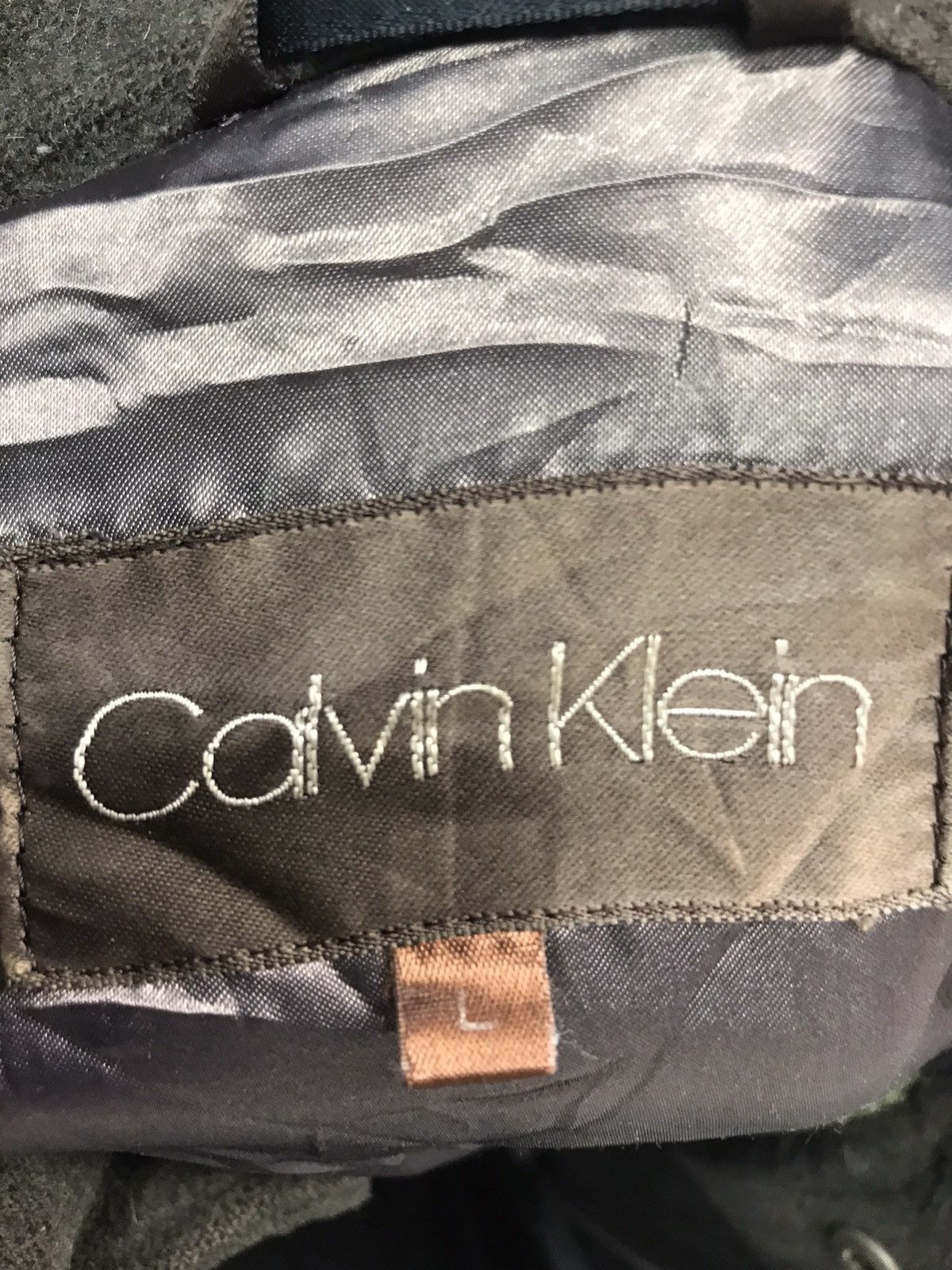 Calvin Klein Calvin Klein bombers jacket hidden hoodie Size US L / EU 52-54 / 3 - 4 Thumbnail