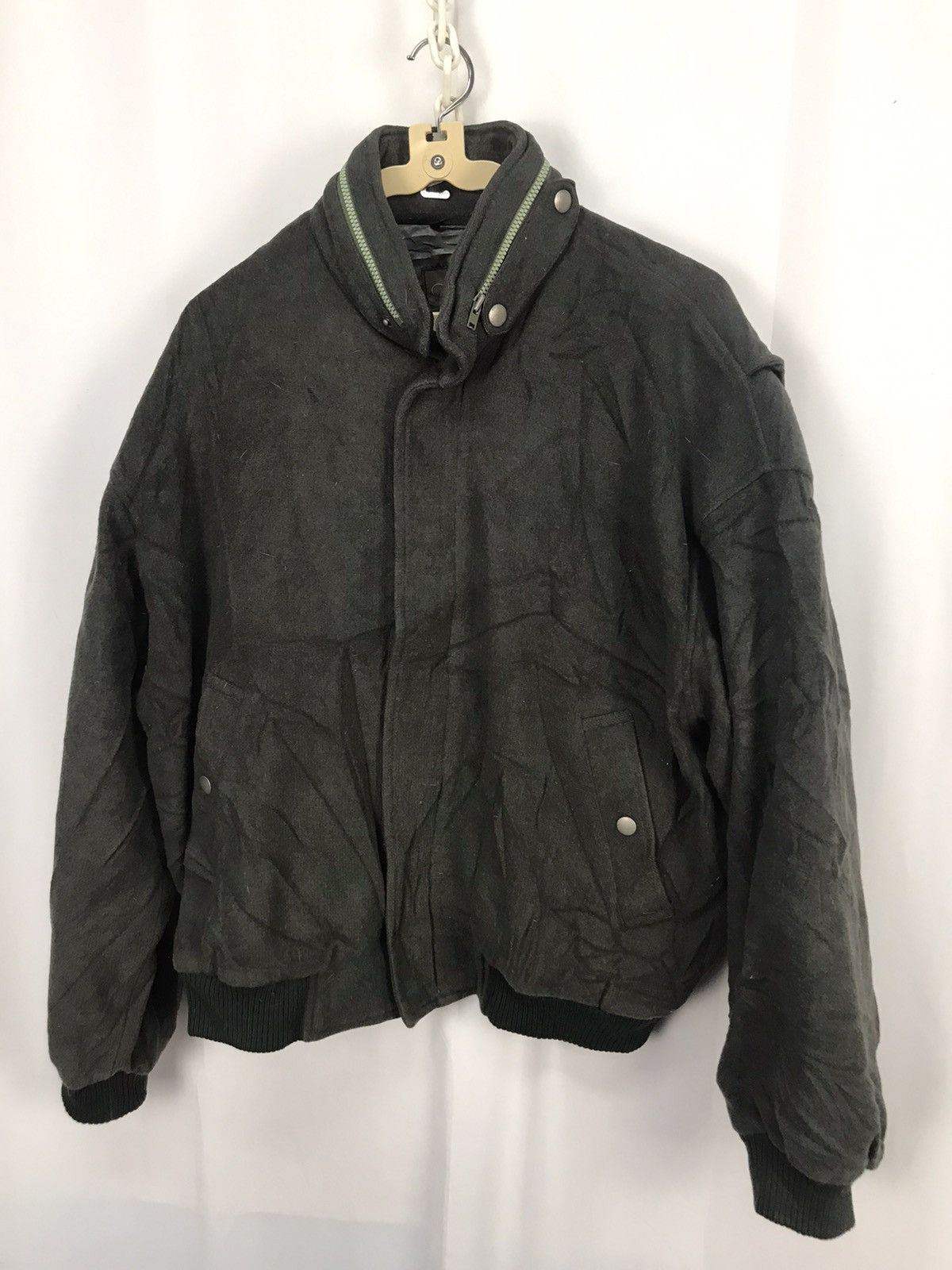 Calvin Klein Calvin Klein bombers jacket hidden hoodie Size US L / EU 52-54 / 3 - 7 Thumbnail