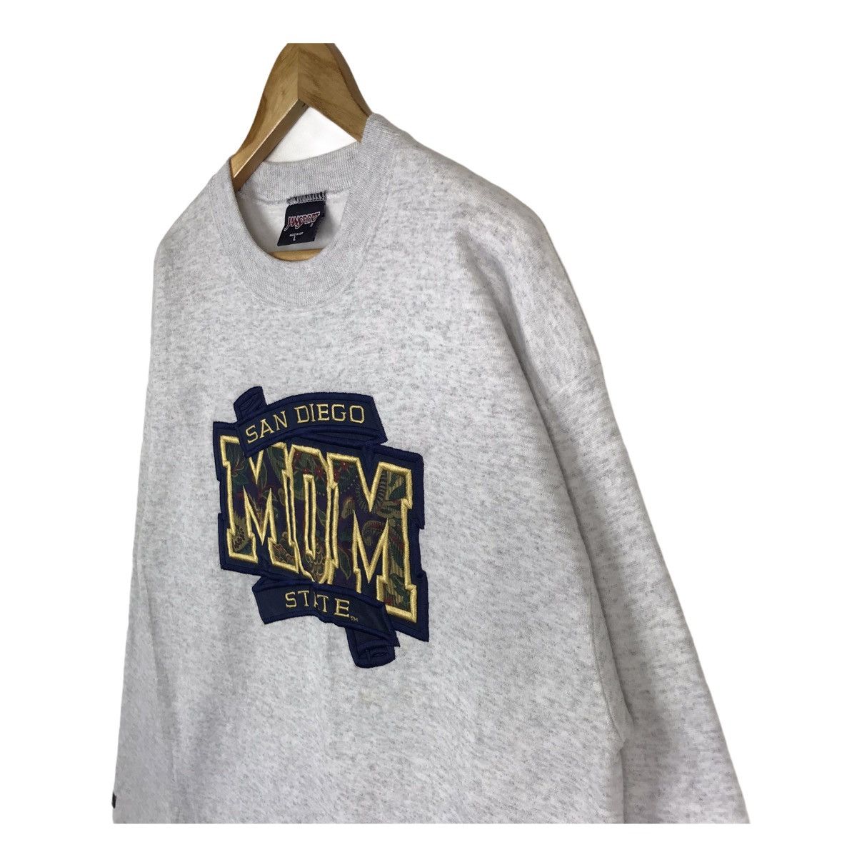 Vintage Vintage San Diego Mom State City University Sweatshirt Size US L / EU 52-54 / 3 - 7 Thumbnail