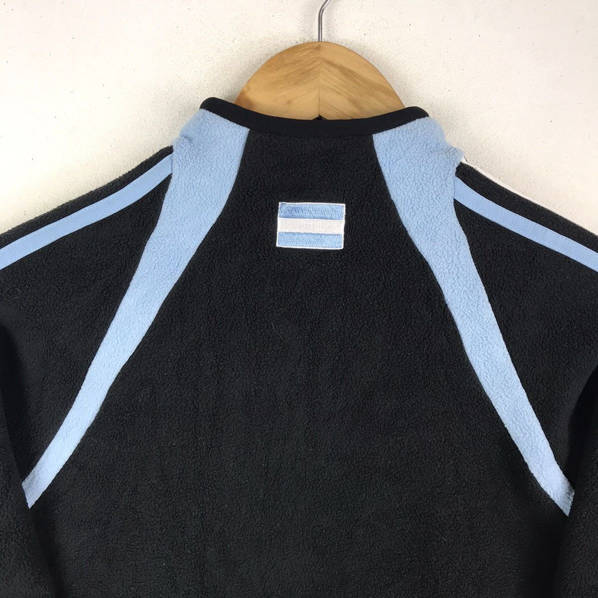 Adidas Vintage Adidas Argentina Half Zipper Fleece Sweatshirt Size US S / EU 44-46 / 1 - 6 Thumbnail