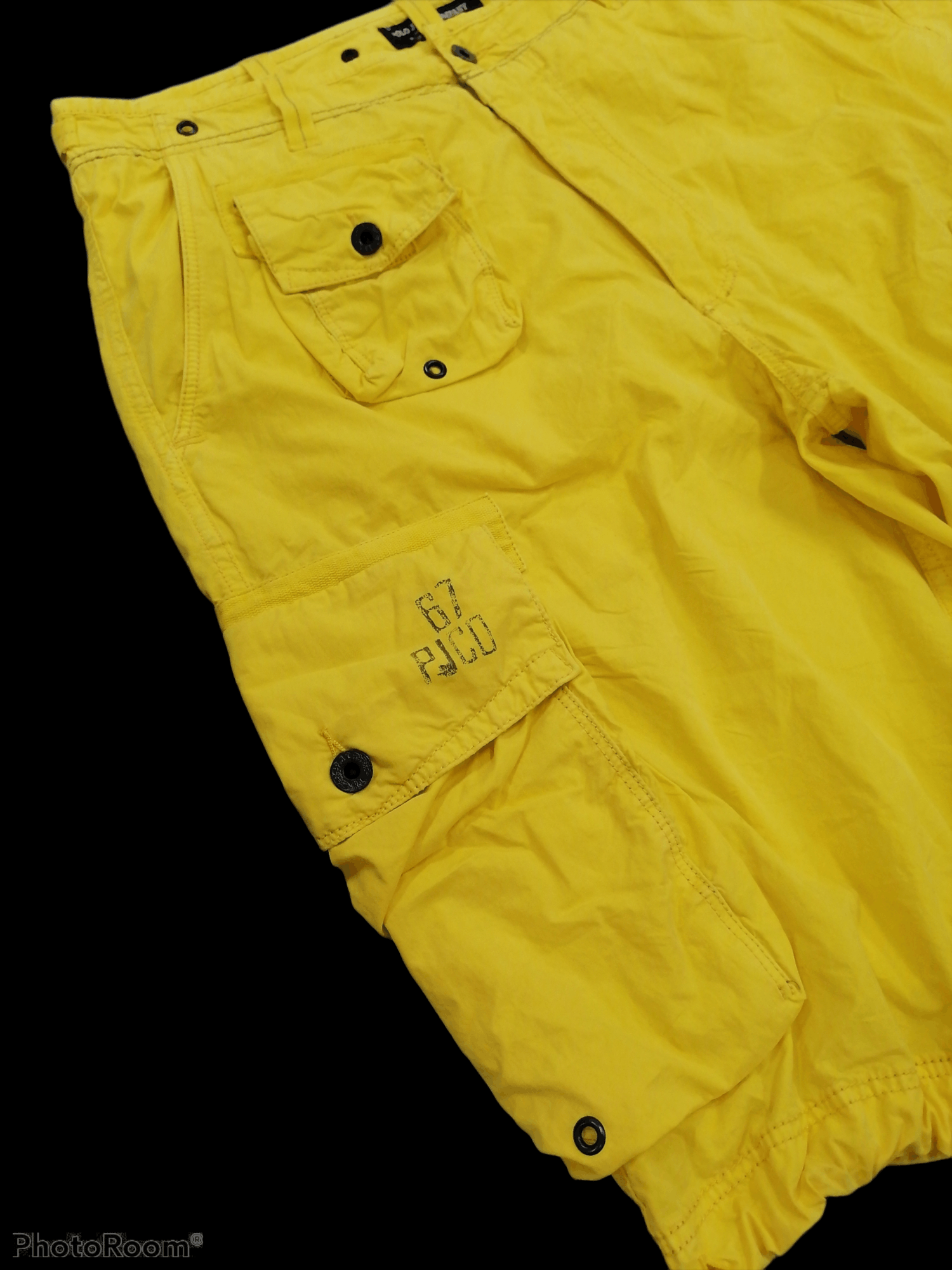 Japanese Brand × Polo Ralph Lauren Polo R.L Multipocket Parachute Nylon Short Pants Size US 34 / EU 50 - 2 Thumbnail
