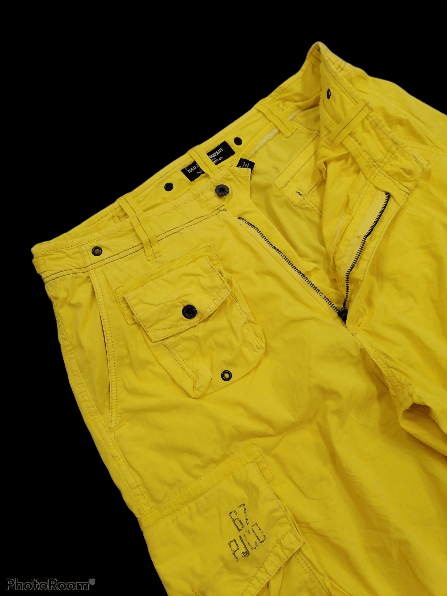 Japanese Brand × Polo Ralph Lauren Polo R.L Multipocket Parachute Nylon Short Pants Size US 34 / EU 50 - 3 Thumbnail