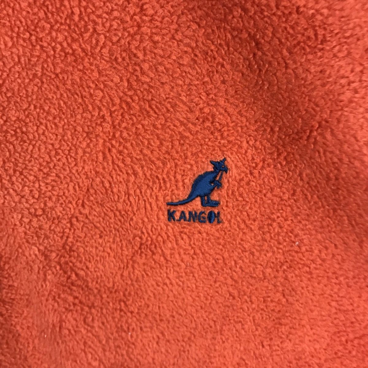 Kangol Vintage 90s Kangol Minimalist Half Zipper Fleece Sweatshirt Size US M / EU 48-50 / 2 - 3 Thumbnail