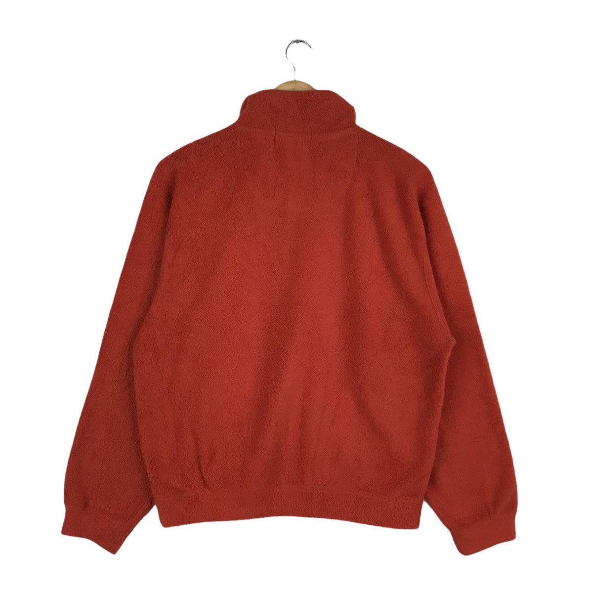 Kangol Vintage 90s Kangol Minimalist Half Zipper Fleece Sweatshirt Size US M / EU 48-50 / 2 - 4 Thumbnail