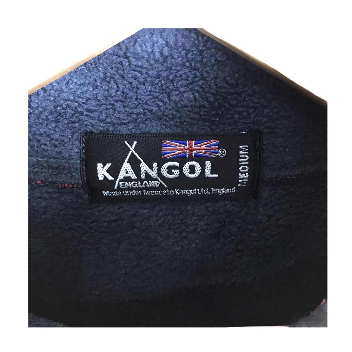 Kangol Vintage 90s Kangol Minimalist Half Zipper Fleece Sweatshirt Size US M / EU 48-50 / 2 - 5 Thumbnail