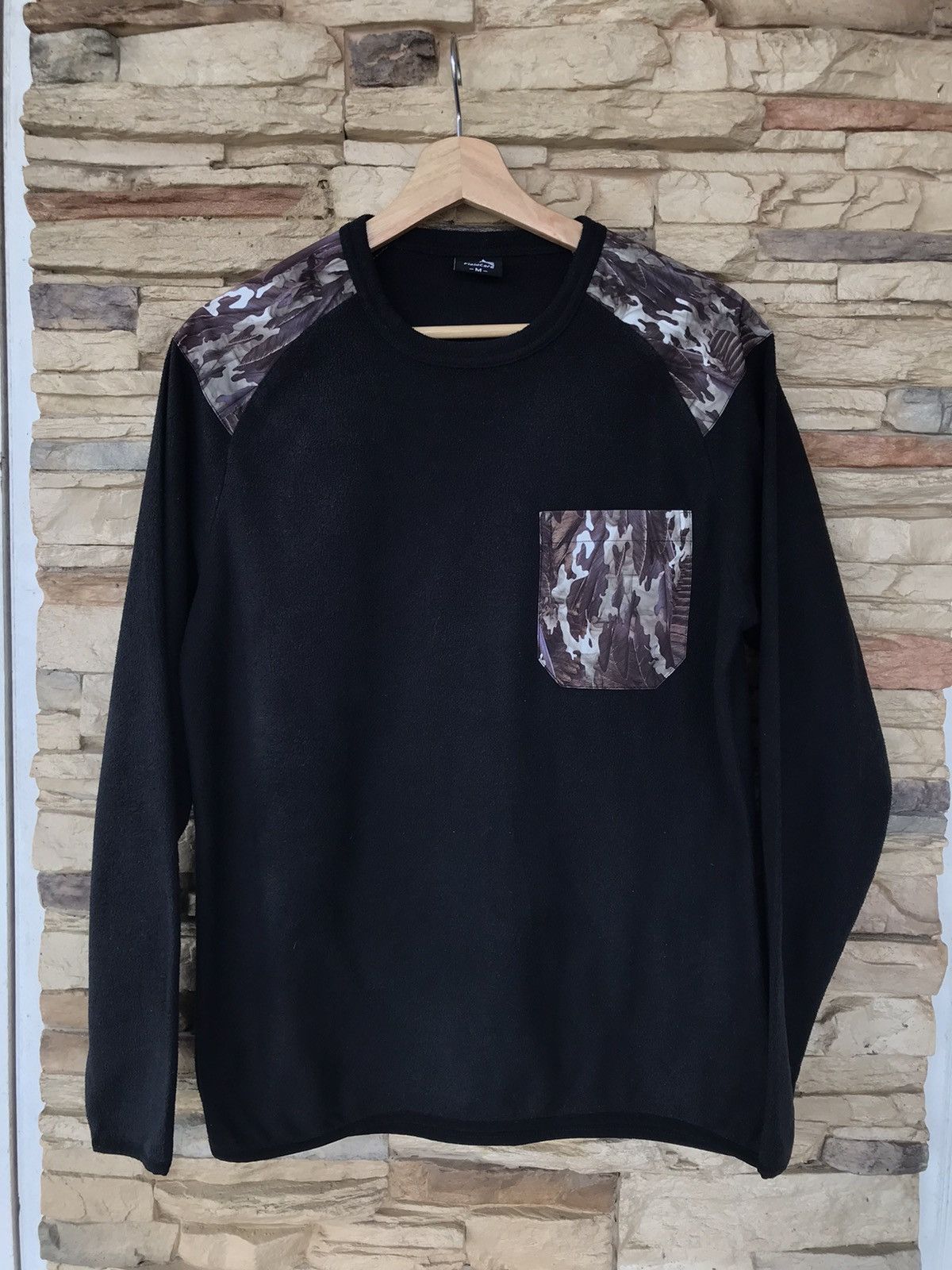 Japanese Brand Field Core Longsleeve Camo Pocket Tee Size US M / EU 48-50 / 2 - 1 Thumbnail