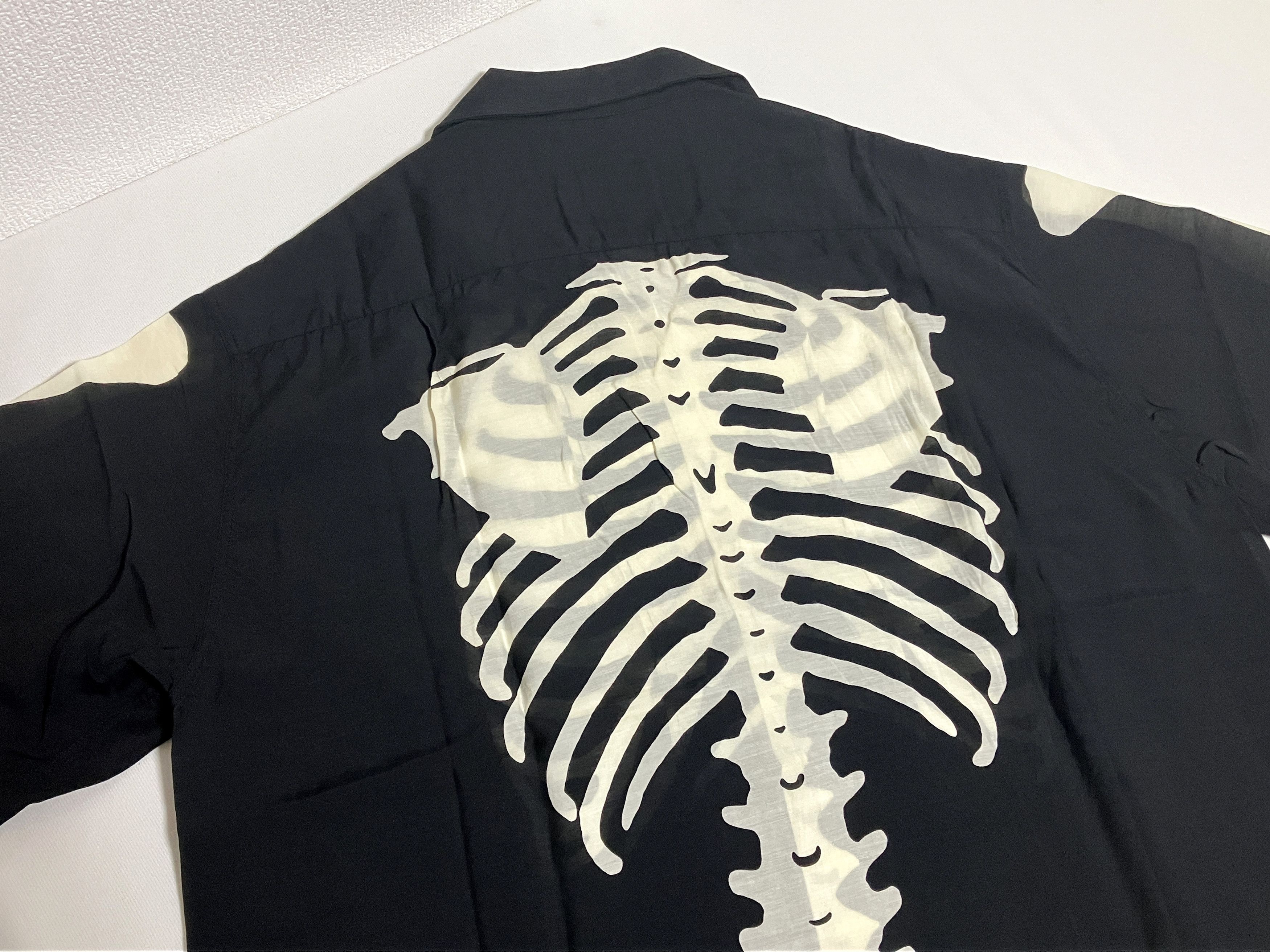 Kapital Kapital bone silk rayon aloha shirt black L Size US L / EU 52-54 / 3 - 12 Thumbnail