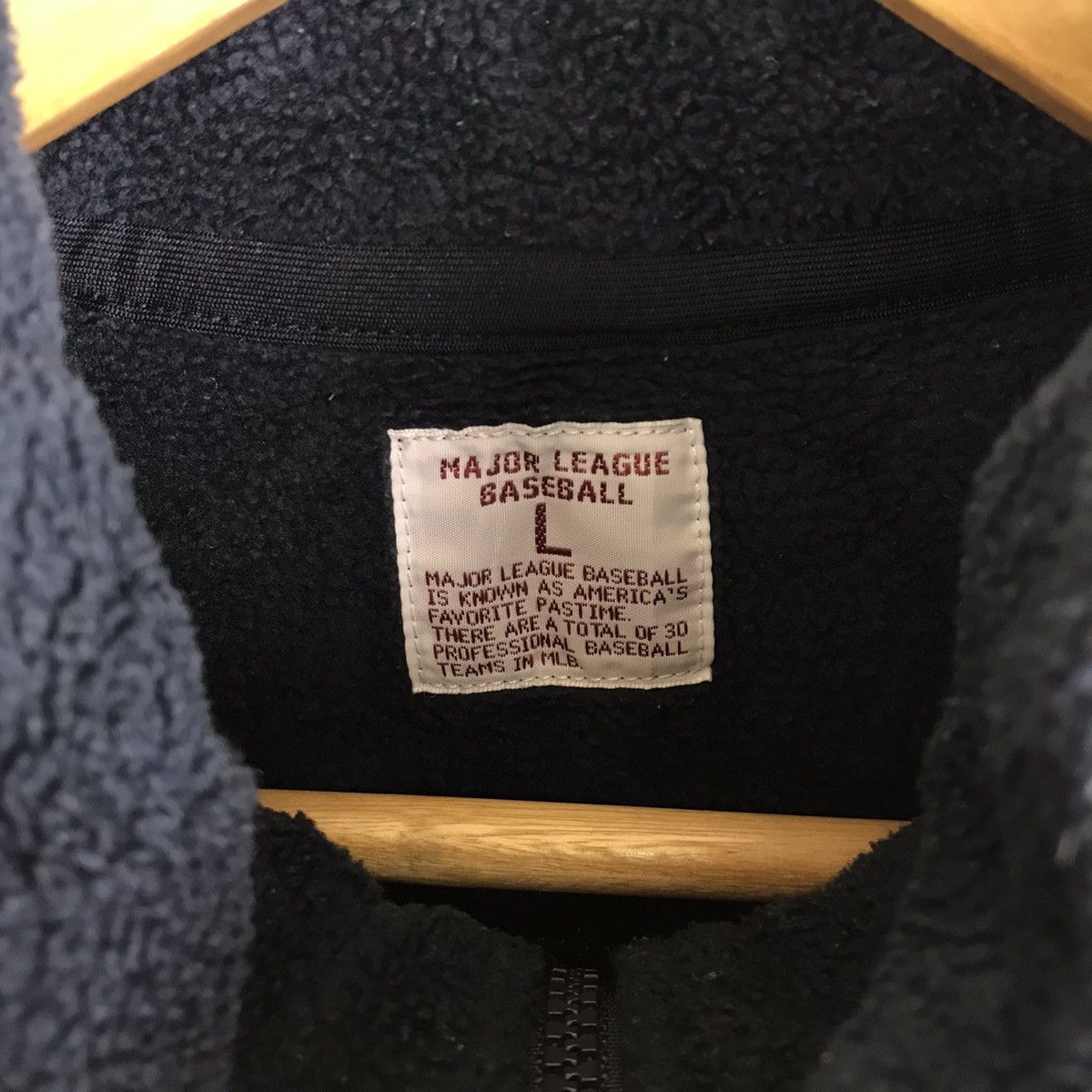 MLB × New York Yankees Vintage New York Yankees Half Zipper Fleece Sweatshirt Size US L / EU 52-54 / 3 - 6 Thumbnail