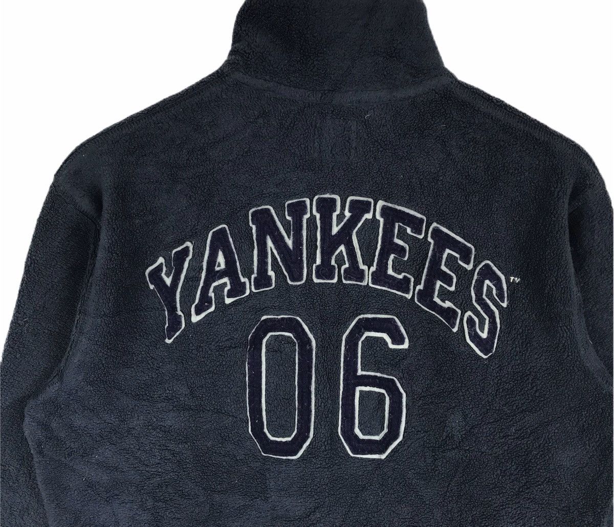 MLB × New York Yankees Vintage New York Yankees Half Zipper Fleece Sweatshirt Size US L / EU 52-54 / 3 - 2 Thumbnail
