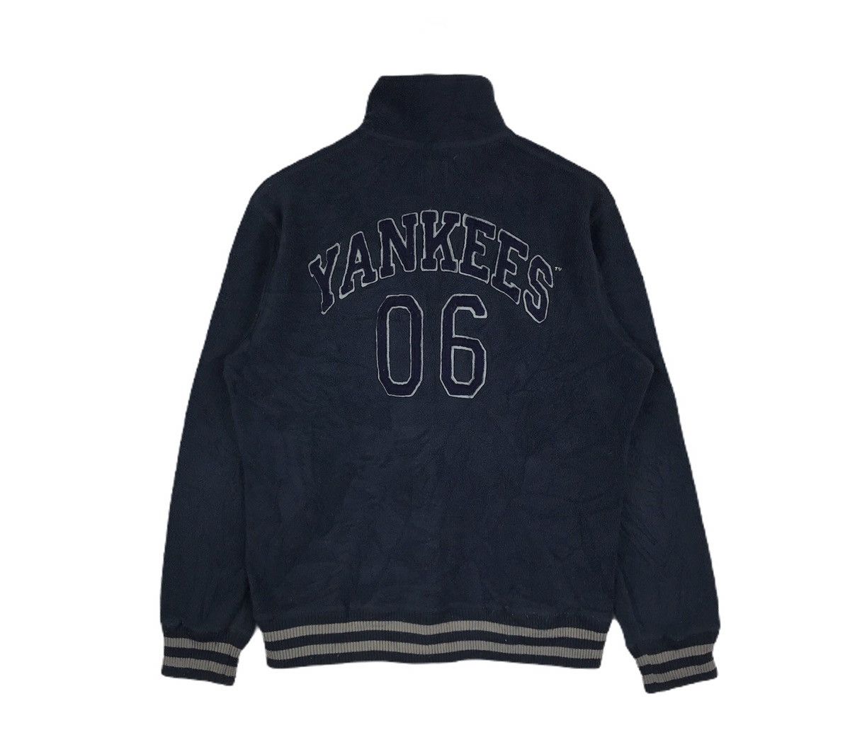 MLB × New York Yankees Vintage New York Yankees Half Zipper Fleece Sweatshirt Size US L / EU 52-54 / 3 - 1 Thumbnail