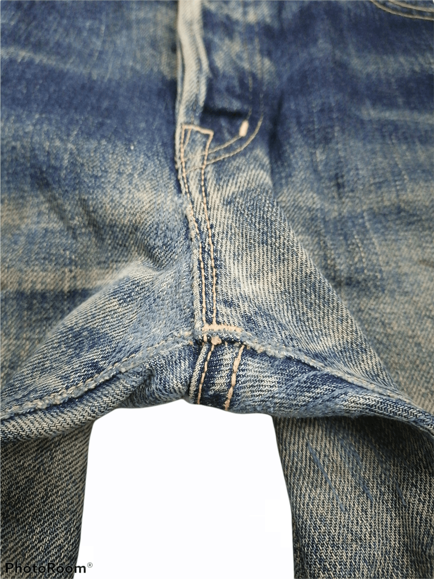 Blue Blue Japan Blue Blue Japan Pure Indigo Distressed Denim Selvedge Pant Size US 34 / EU 50 - 7 Thumbnail