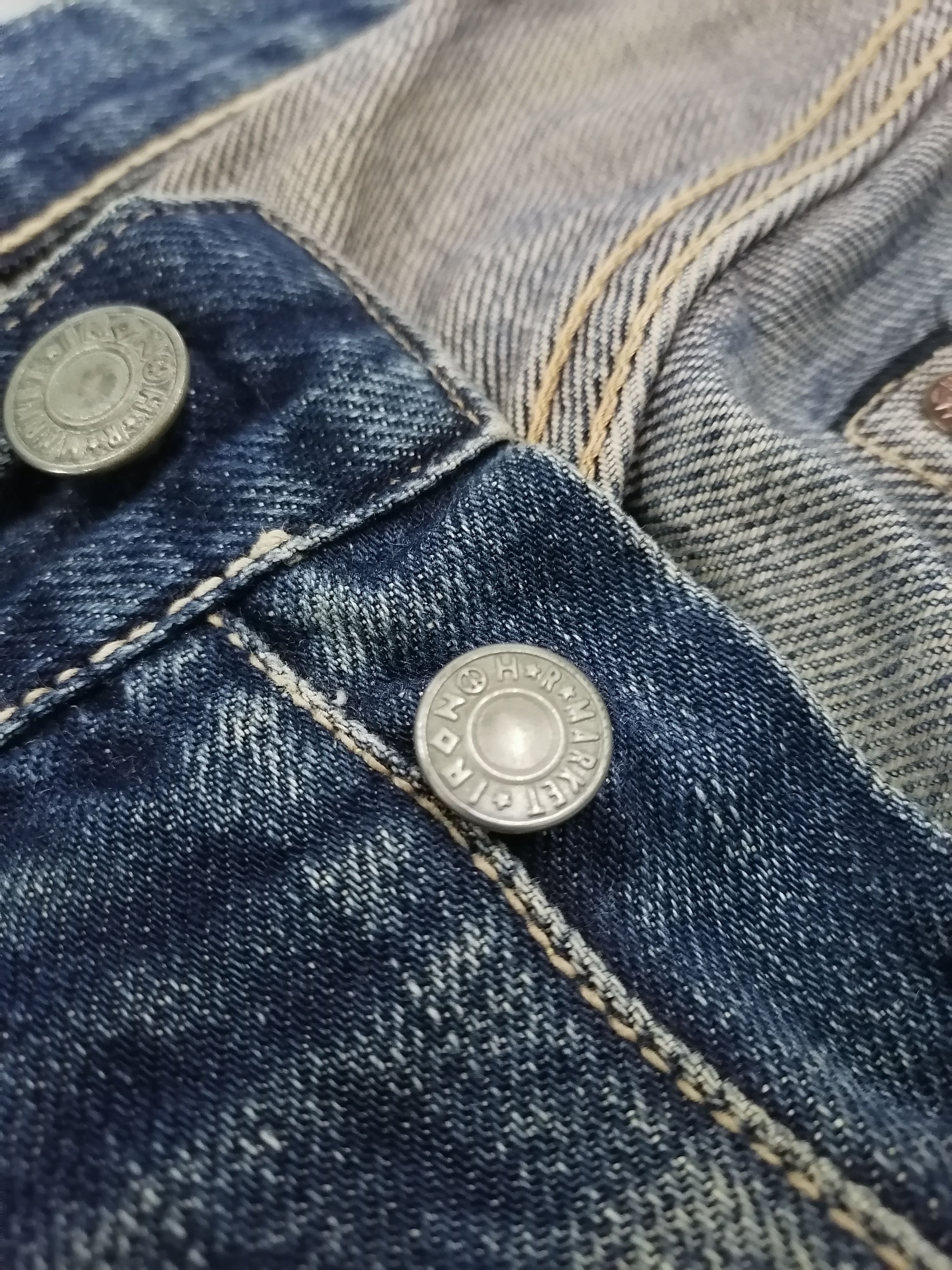 Blue Blue Japan Blue Blue Japan Pure Indigo Distressed Denim Selvedge Pant Size US 34 / EU 50 - 4 Thumbnail
