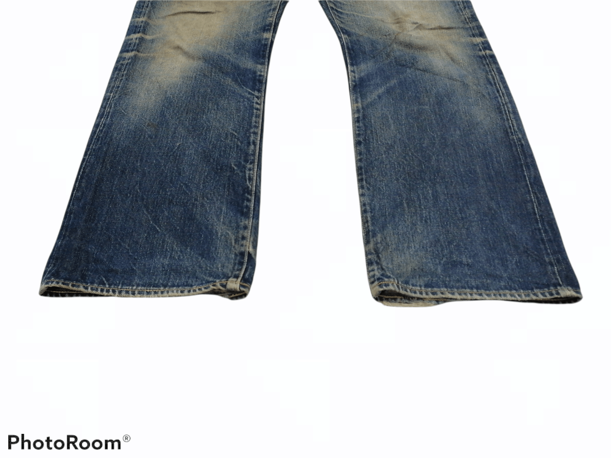 Blue Blue Japan Blue Blue Japan Pure Indigo Distressed Denim Selvedge Pant Size US 34 / EU 50 - 5 Thumbnail