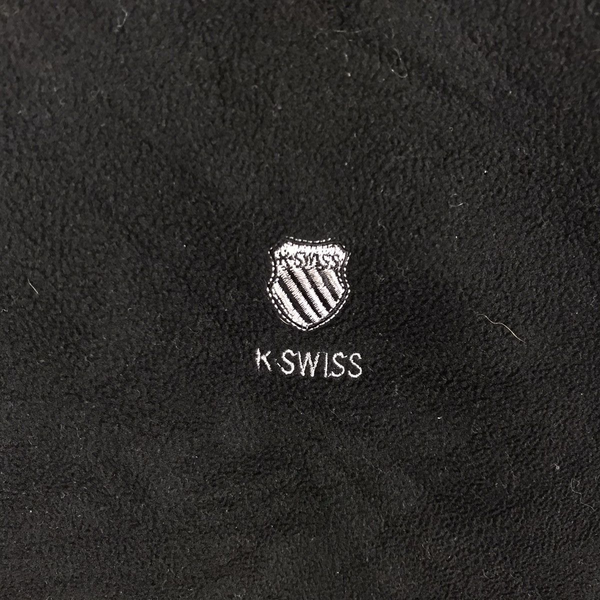 K-Swiss Vintage Kswiss Small Logo Fleece Half Zipper Sweatshirt Size US L / EU 52-54 / 3 - 4 Thumbnail