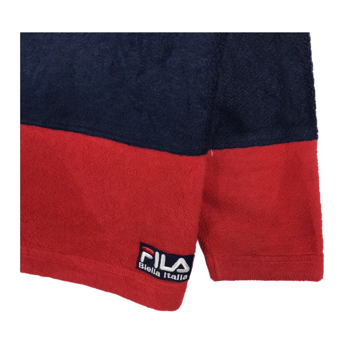 Vintage 90s Fila Sports Big Logo Fleece Sweatshirt