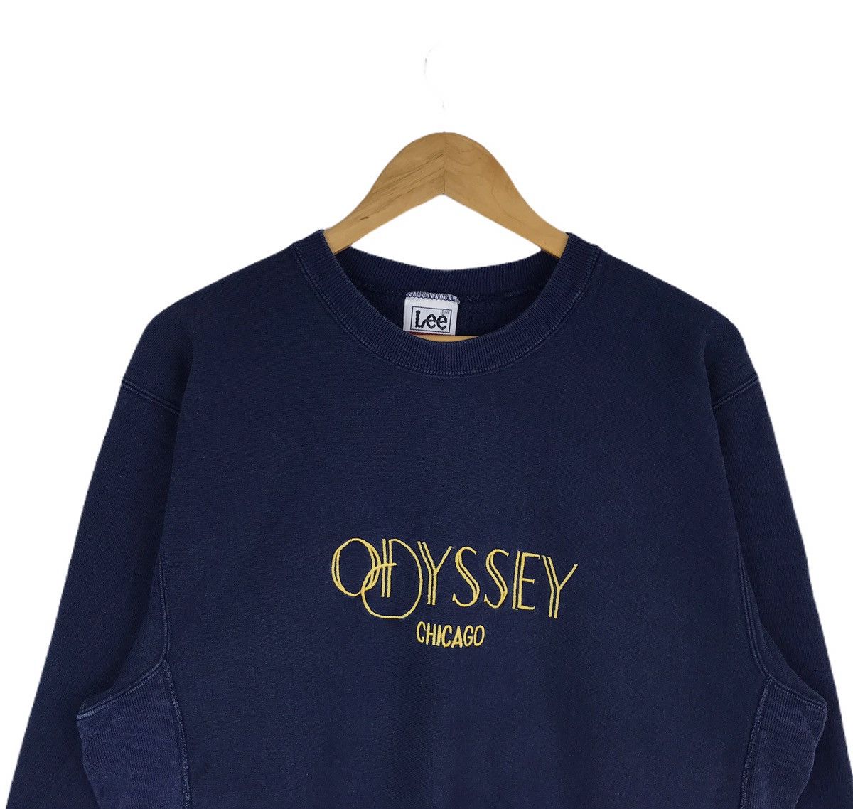 Vintage Vintage 90s Odyssey Chicago Reverse Weave Sweatshirt Size US L / EU 52-54 / 3 - 2 Thumbnail
