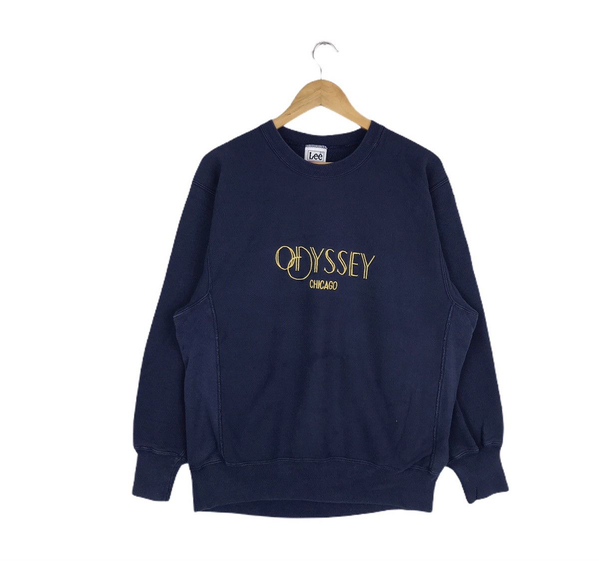 Vintage Vintage 90s Odyssey Chicago Reverse Weave Sweatshirt Size US L / EU 52-54 / 3 - 1 Thumbnail