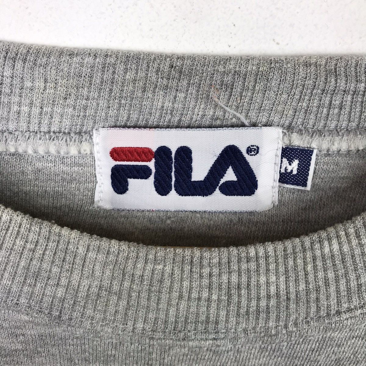 Fila Vintage 90s Fila Embroidery Spell Out Sweatshirt Pullover Size US M / EU 48-50 / 2 - 7 Thumbnail