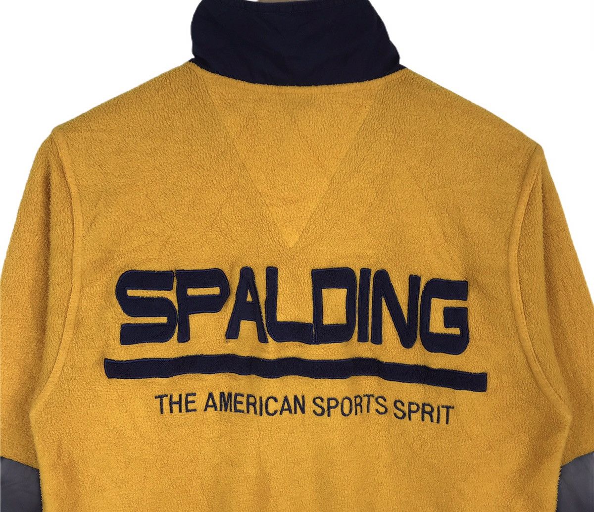 Spalding Vintage Spalding American Sport Spirit Fleece Sweatshirt Size US M / EU 48-50 / 2 - 2 Thumbnail