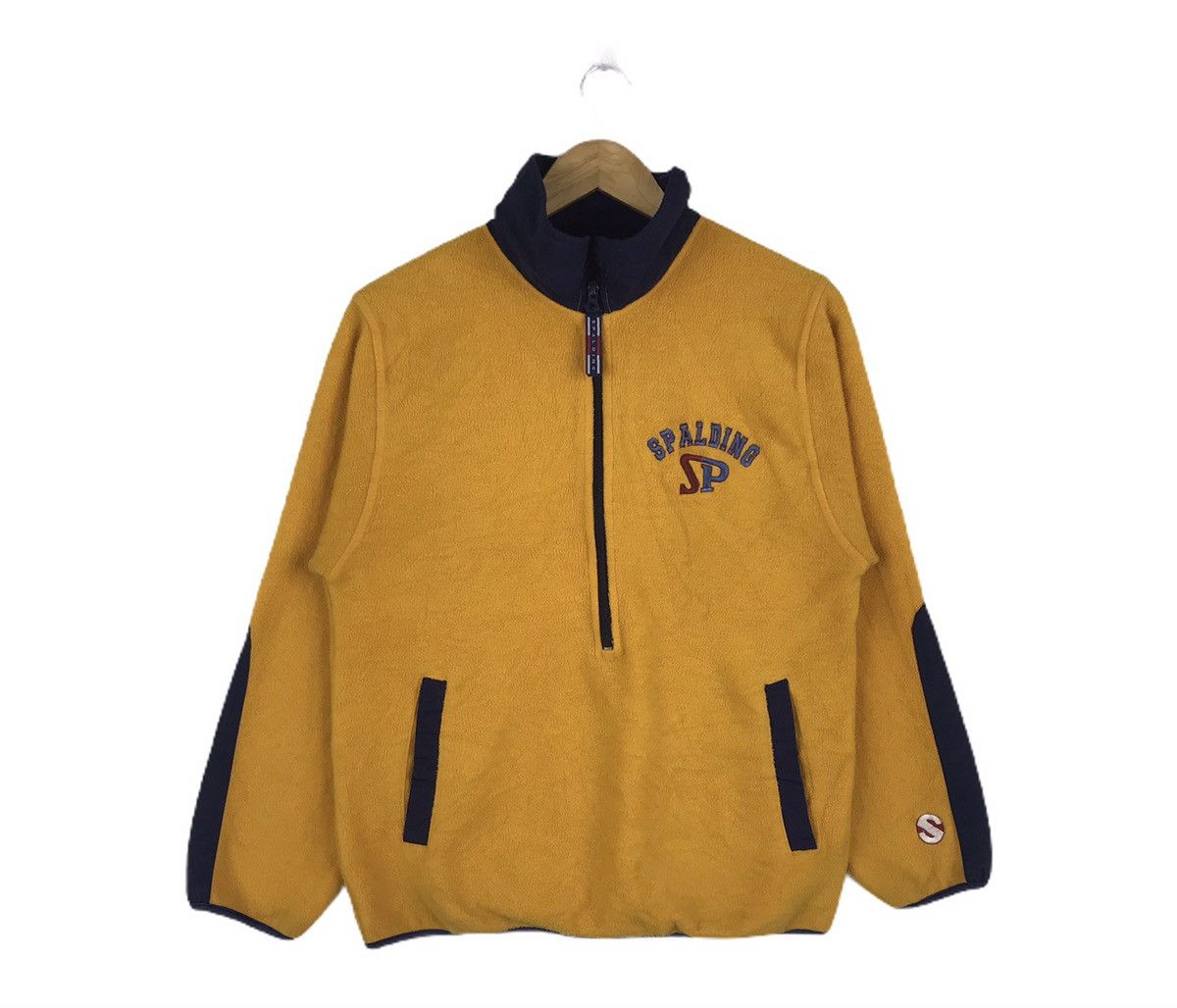 Spalding Vintage Spalding American Sport Spirit Fleece Sweatshirt Size US M / EU 48-50 / 2 - 4 Thumbnail