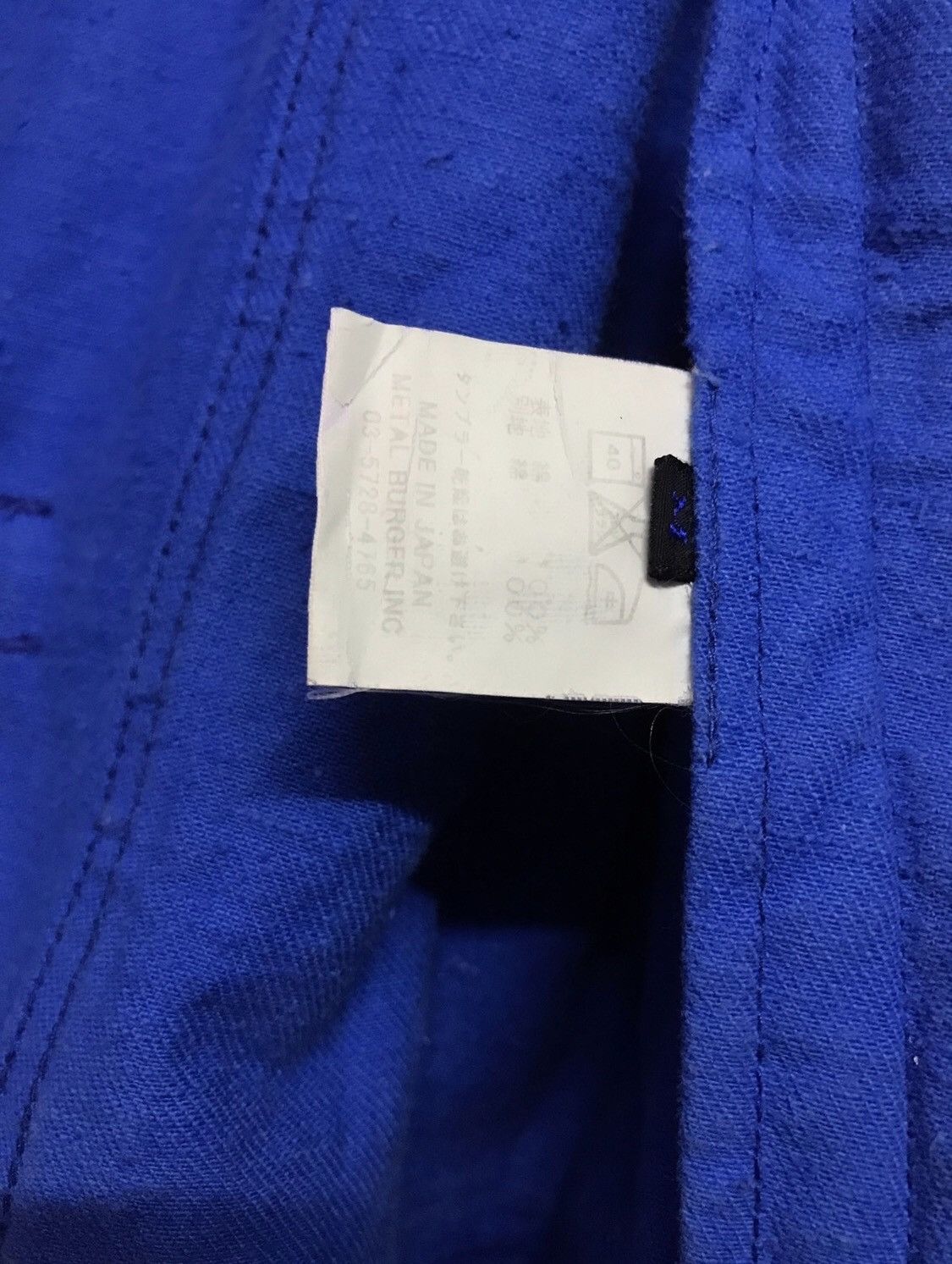 Diet Butcher Slim Skin High Collar Overdyed Jacket Size US M / EU 48-50 / 2 - 10 Thumbnail