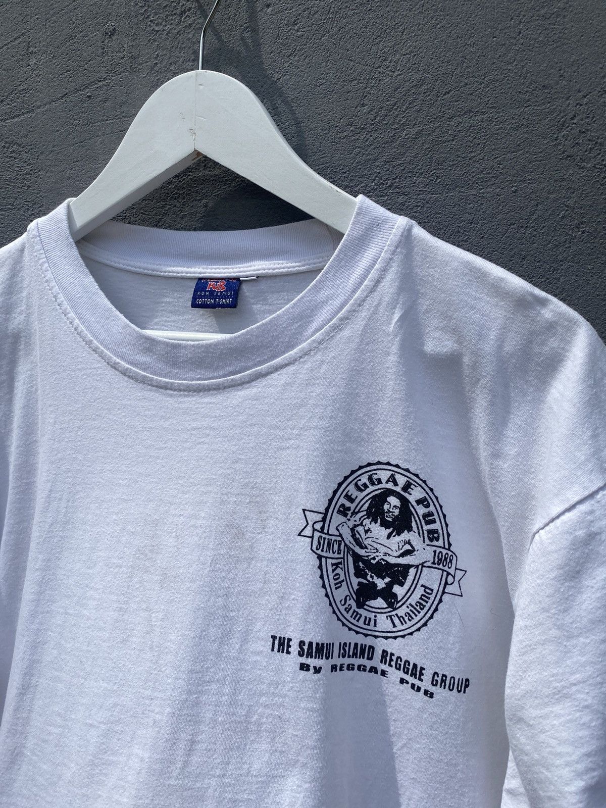 Band Tees RERE🫑Vintage 1999 BoB Marley Samui Island REGGAE Size US L / EU 52-54 / 3 - 6 Thumbnail