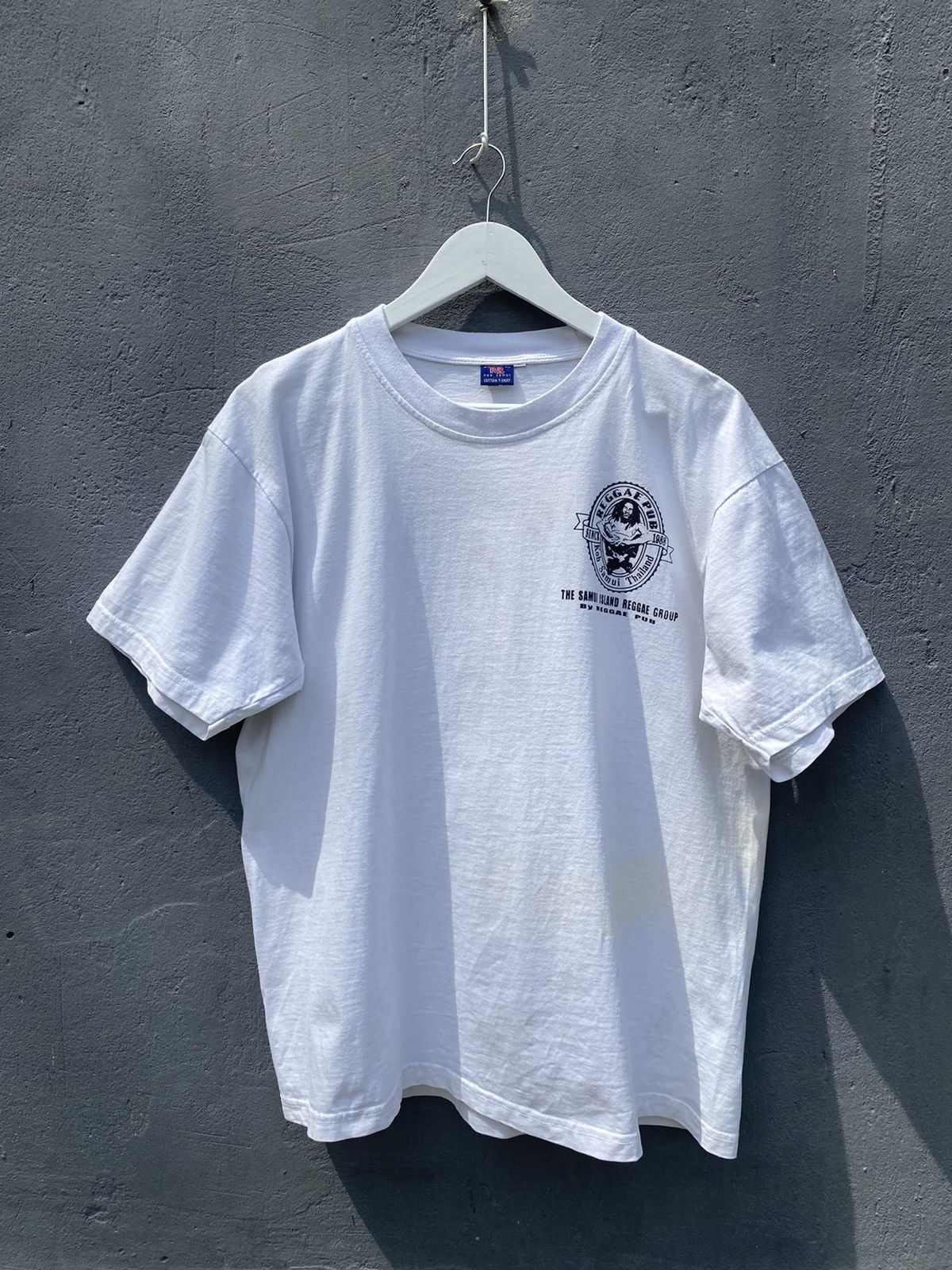 Band Tees RERE🫑Vintage 1999 BoB Marley Samui Island REGGAE Size US L / EU 52-54 / 3 - 5 Thumbnail