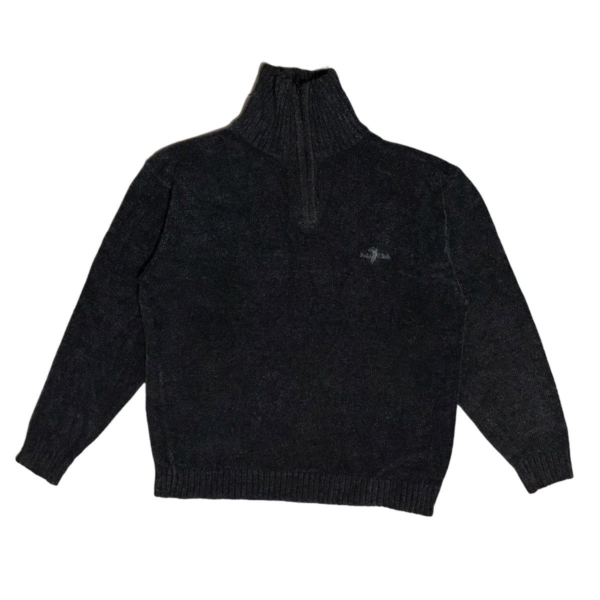 Beverly Hills Polo Club Vintage Polo Club High Neck Half Zipper Knitwear Sweatshirt Size US L / EU 52-54 / 3 - 1 Thumbnail