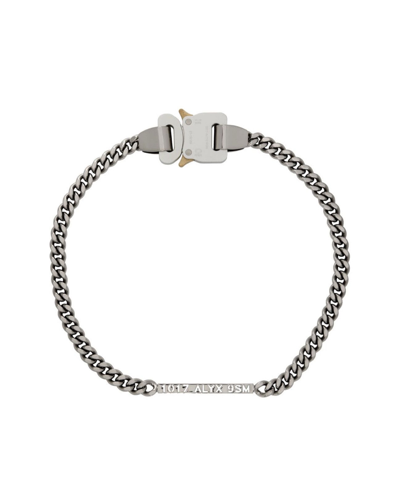 1017 ALYX 9SM 1017 ALYX 9SM Silver Buckle Necklace L17 In Size ONE SIZE - 1 Preview