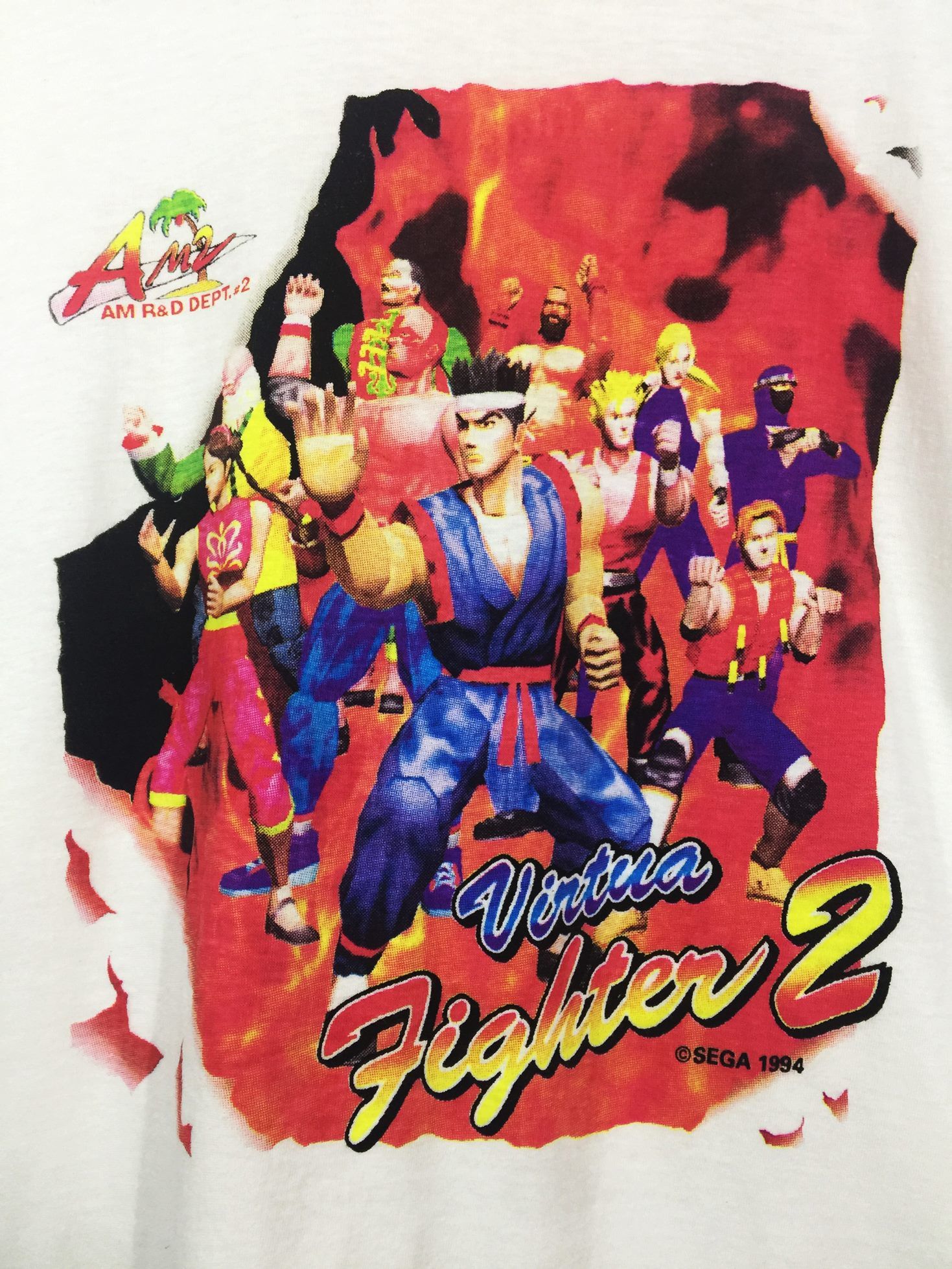 Microsoft × Playstation × Vintage Virtua fighter sega promo vintage 90s shirt Size US M / EU 48-50 / 2 - 2 Thumbnail