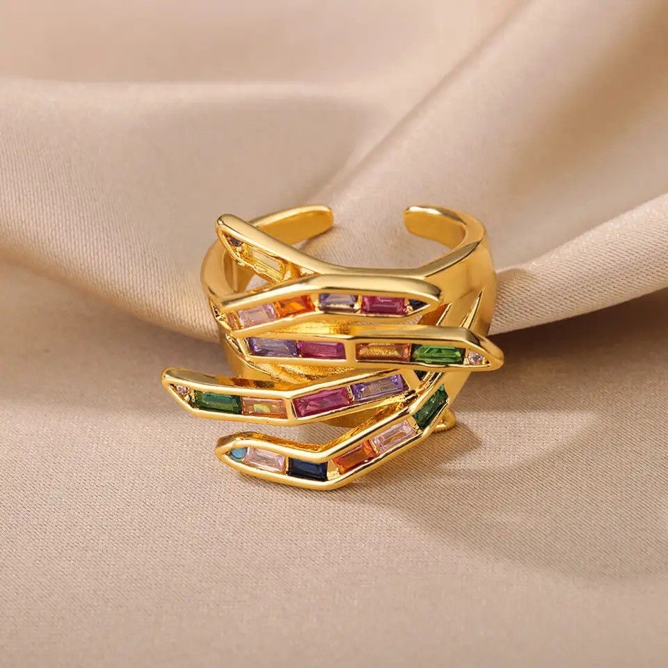 Jewelry Creative Prayer Hand Rings Size ONE SIZE - 2 Thumbnail