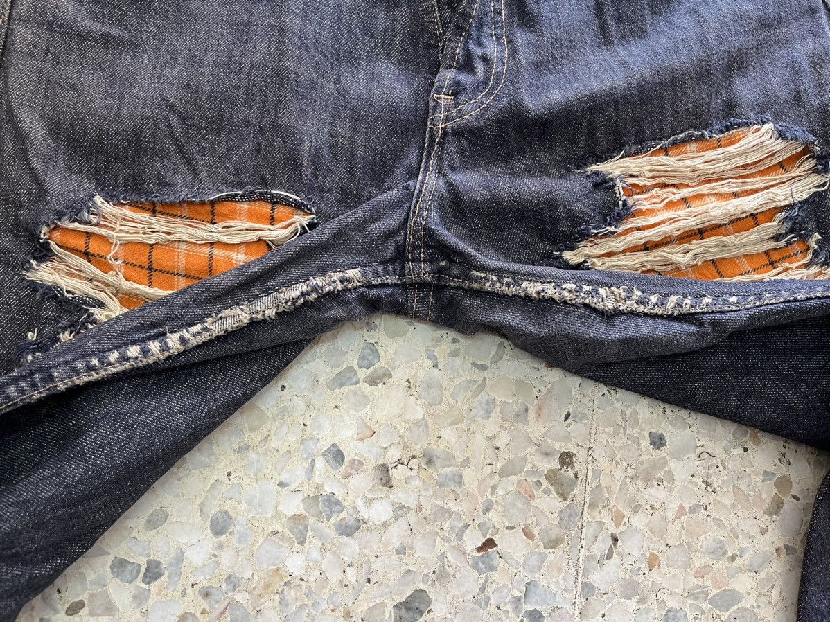 Levi's Vintage Levi’s distress Jeans Kurt Cobain design Size US 30 / EU 46 - 12 Thumbnail
