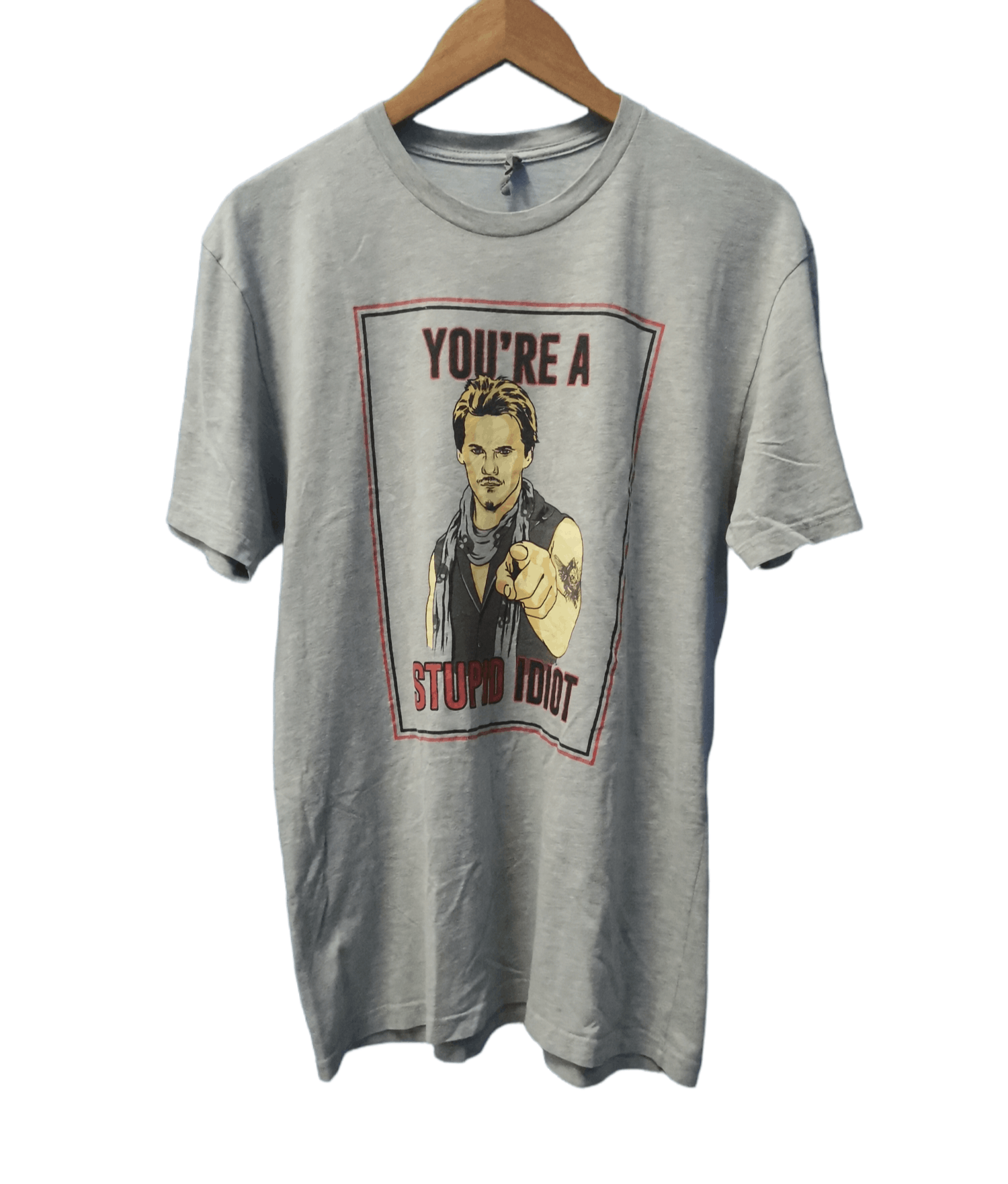 WCW/nWo Chris Jericho You're a Stupid Idiot Wrestling Tee WWF WWE Size US L / EU 52-54 / 3 - 2 Thumbnail