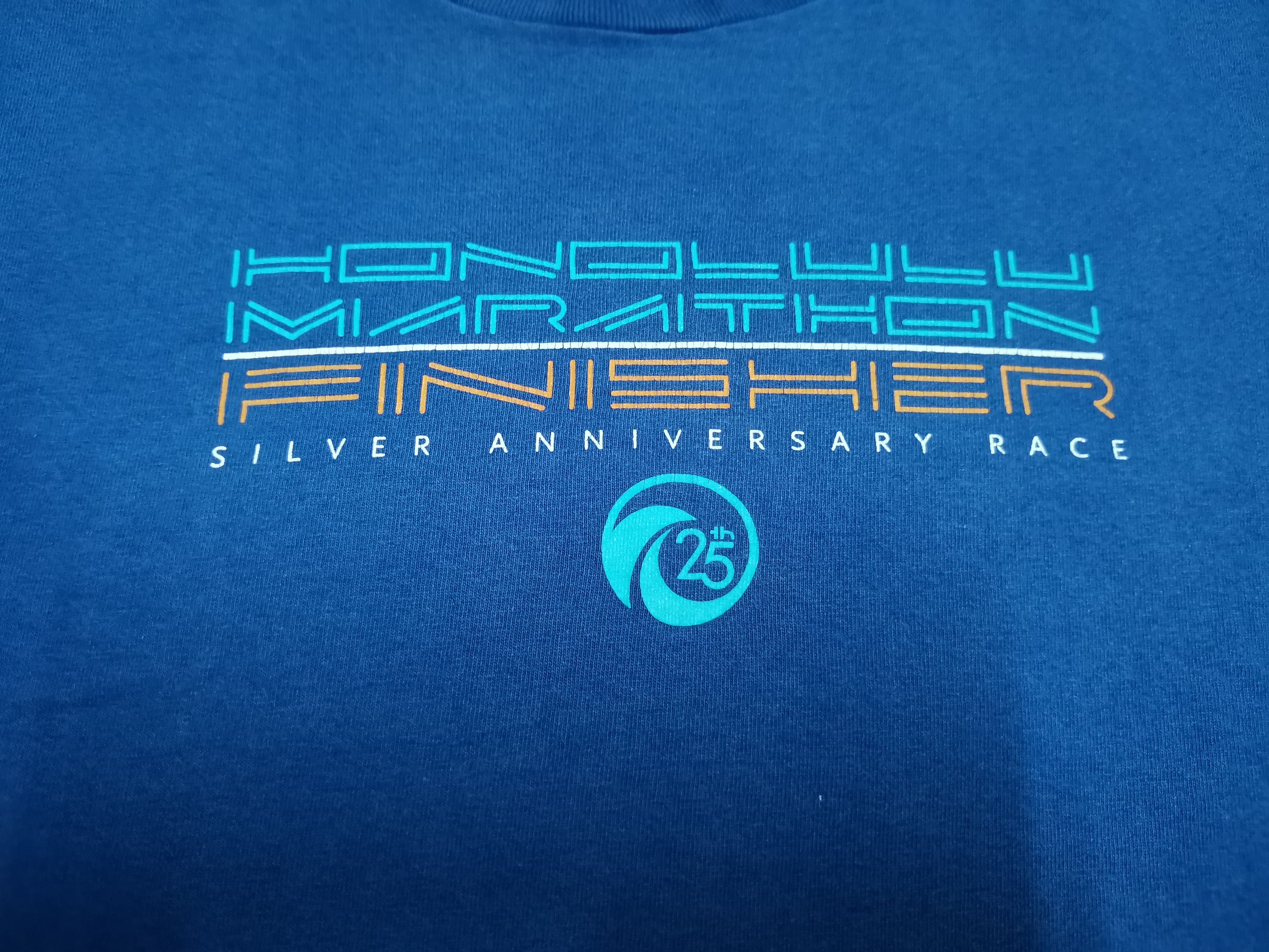 Nike Vintage Nike Honolulu Marathon Finisher 1997 Tee 25th Race Size US M / EU 48-50 / 2 - 4 Thumbnail
