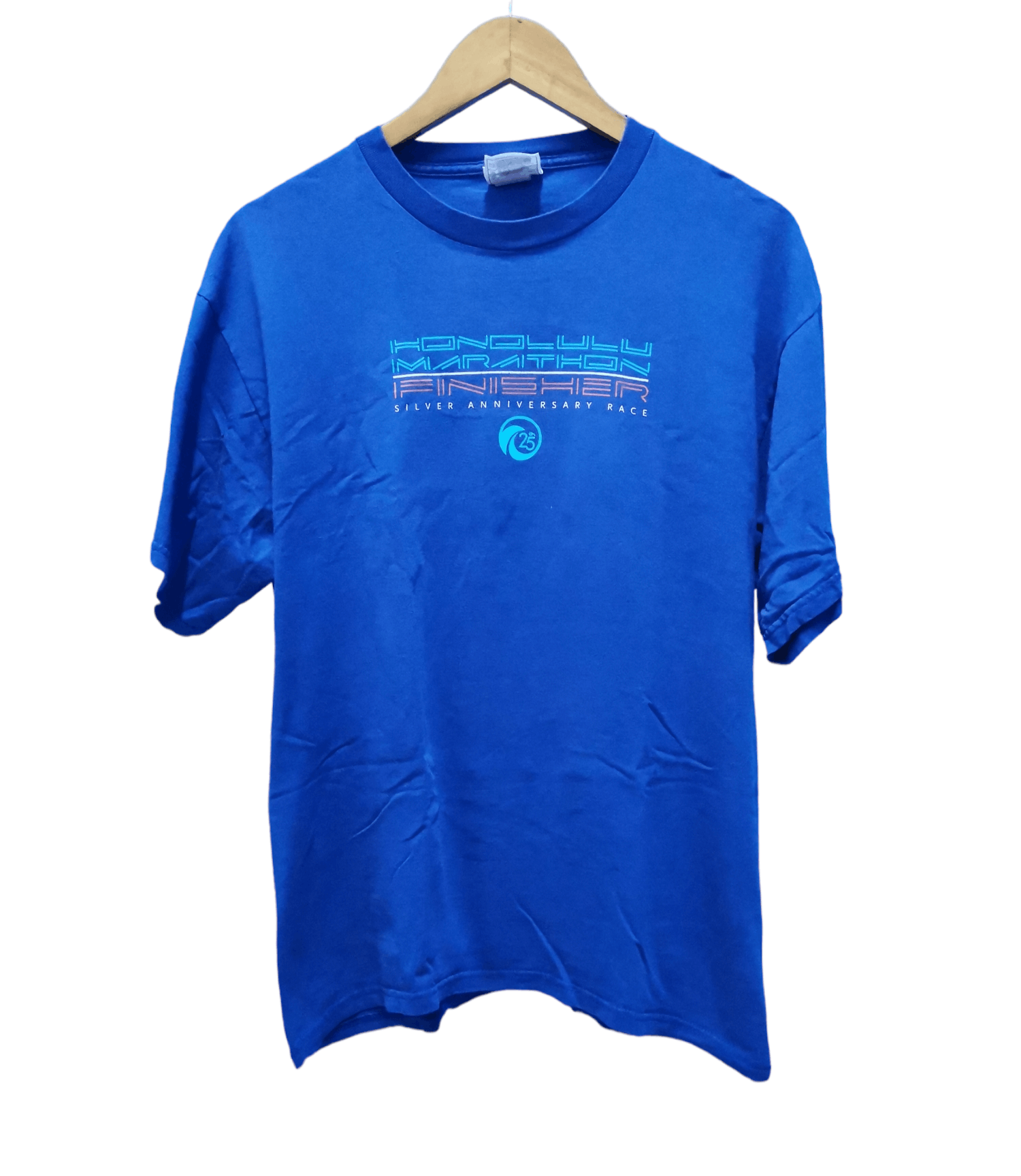 Nike Vintage Nike Honolulu Marathon Finisher 1997 Tee 25th Race Size US M / EU 48-50 / 2 - 2 Thumbnail