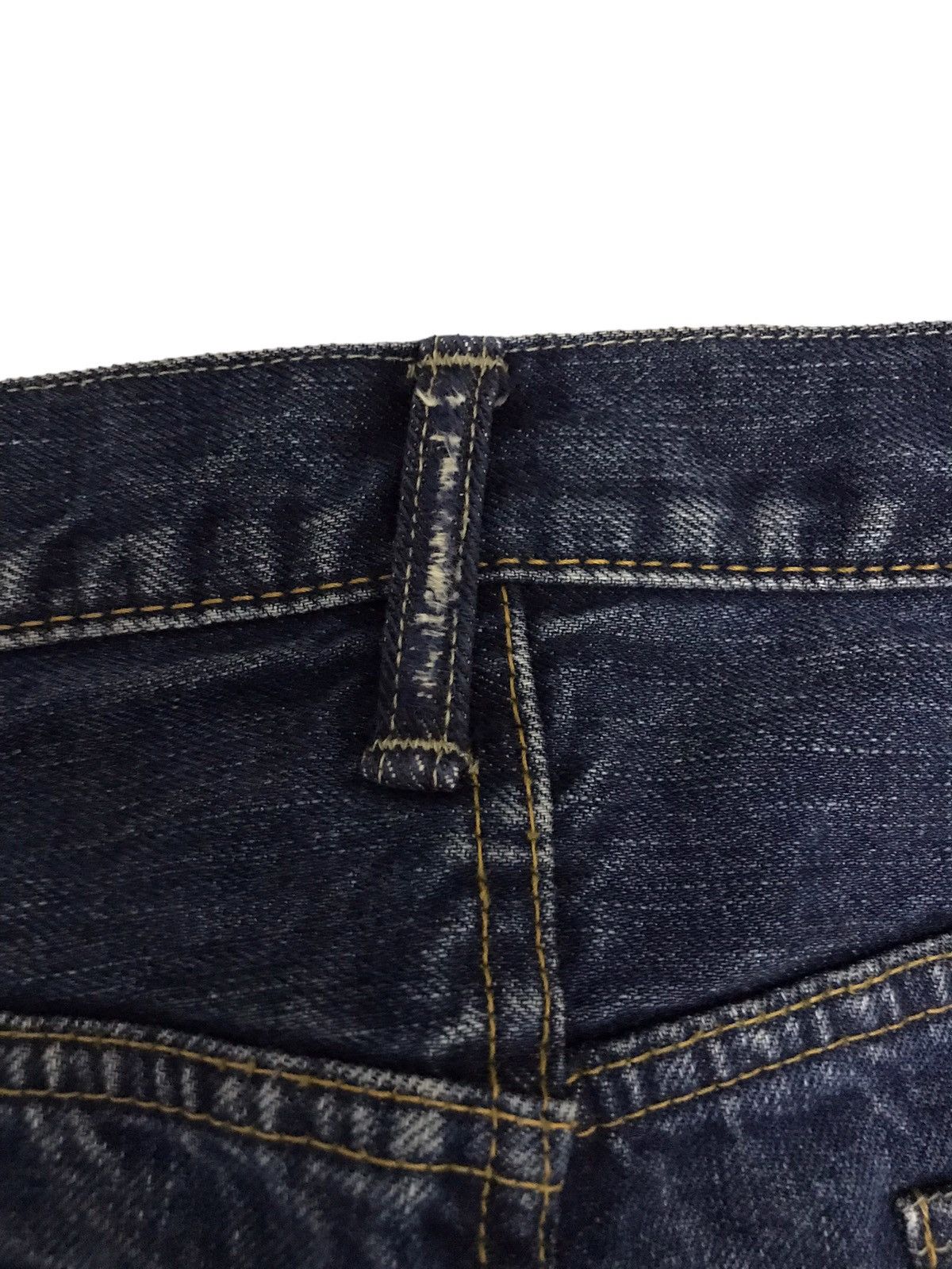 45rpm 45rpm Studio Horsehide Rusty Paint Splatter Selvedge Jeans Size US 29 - 17 Thumbnail