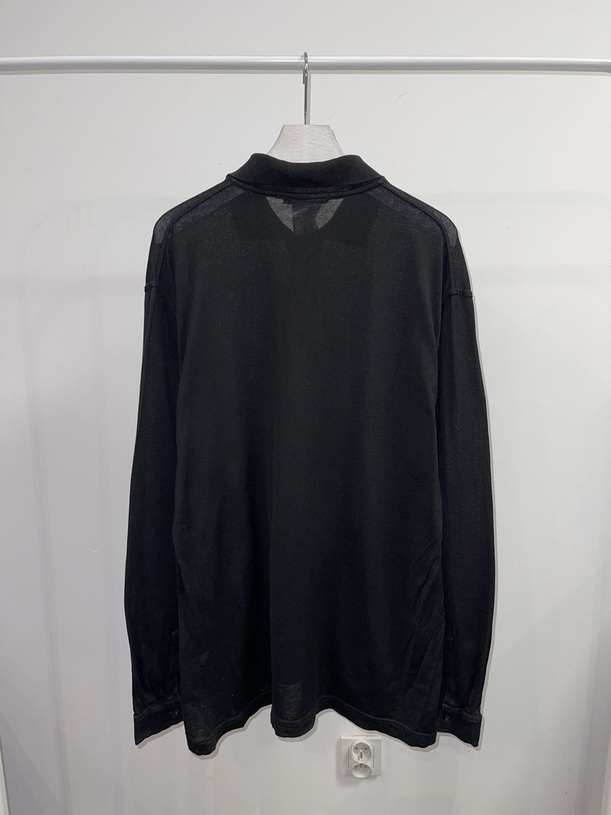 Dior Vintage Christian Dior Black Longsleeve T-Shirt Size US L / EU 52-54 / 3 - 4 Thumbnail
