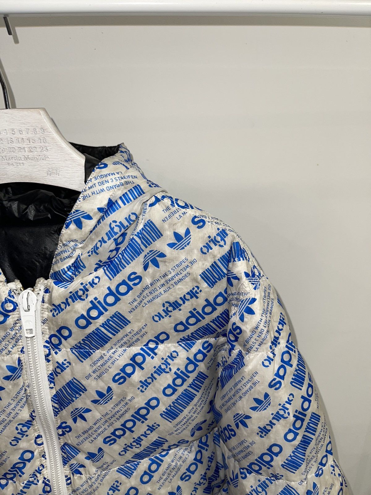 Adidas × Alexander Wang Alexander Wang X Adidas All Over Printed Logo Down Jacket Size US M / EU 48-50 / 2 - 4 Thumbnail