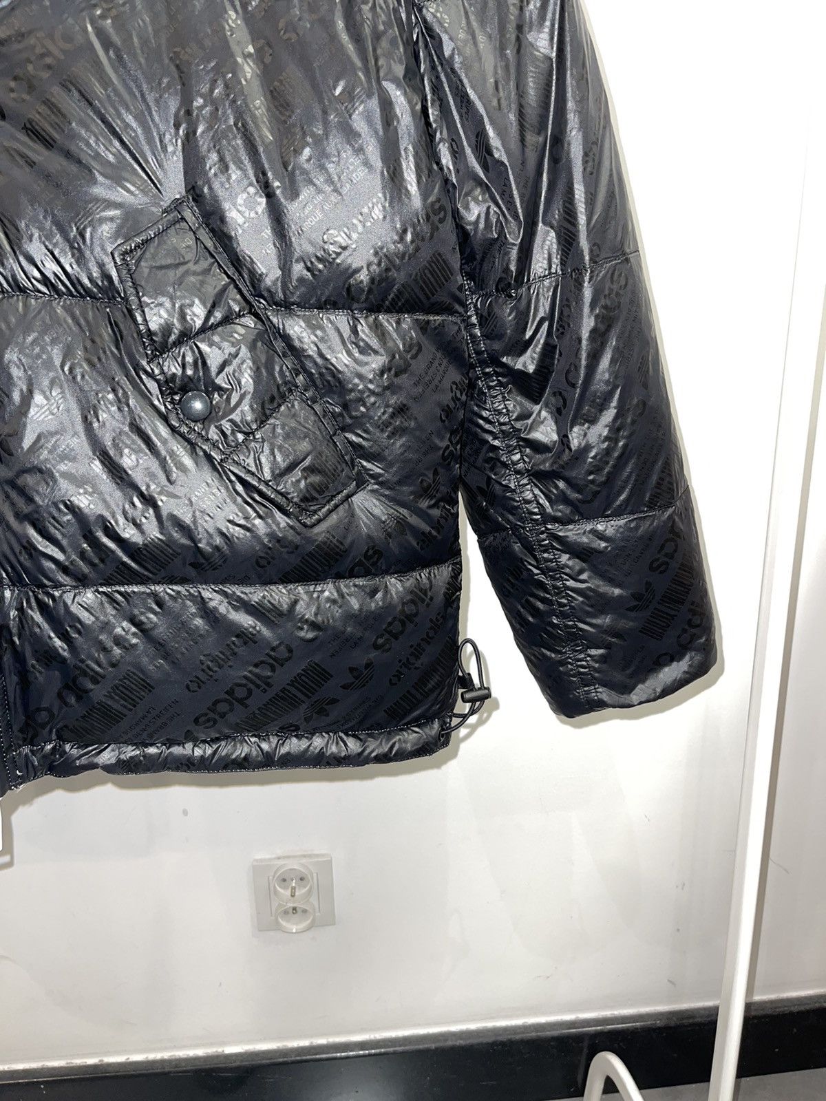 Adidas × Alexander Wang Alexander Wang X Adidas All Over Printed Logo Down Jacket Size US M / EU 48-50 / 2 - 11 Thumbnail