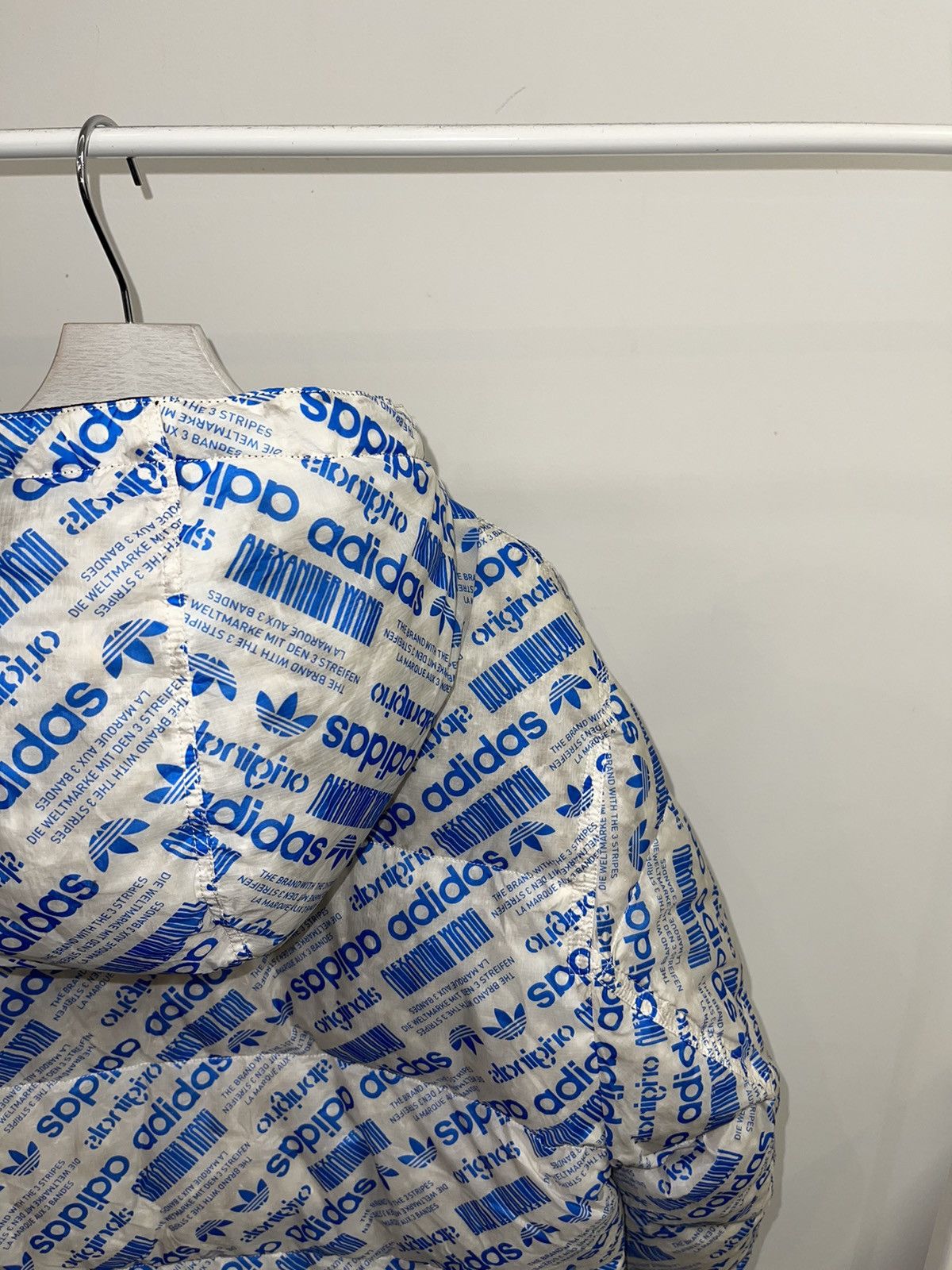 Adidas × Alexander Wang Alexander Wang X Adidas All Over Printed Logo Down Jacket Size US M / EU 48-50 / 2 - 7 Thumbnail