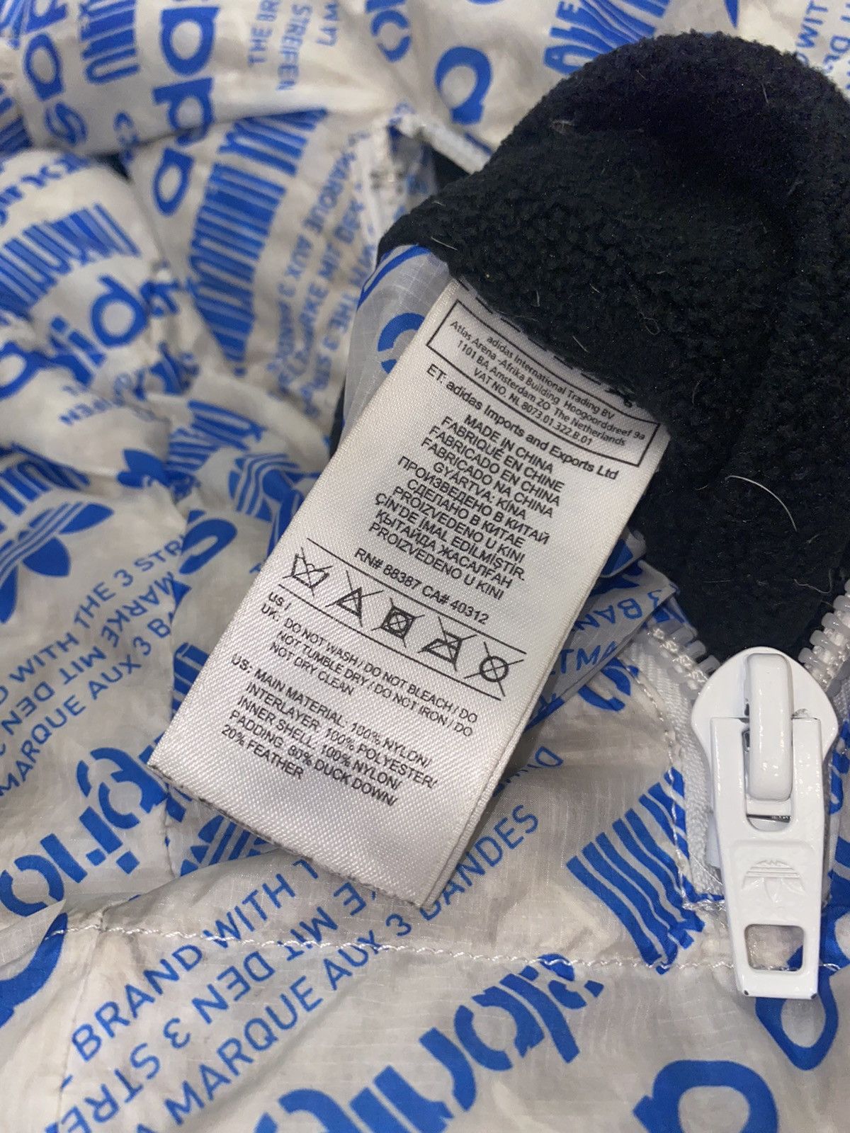 Adidas × Alexander Wang Alexander Wang X Adidas All Over Printed Logo Down Jacket Size US M / EU 48-50 / 2 - 23 Thumbnail