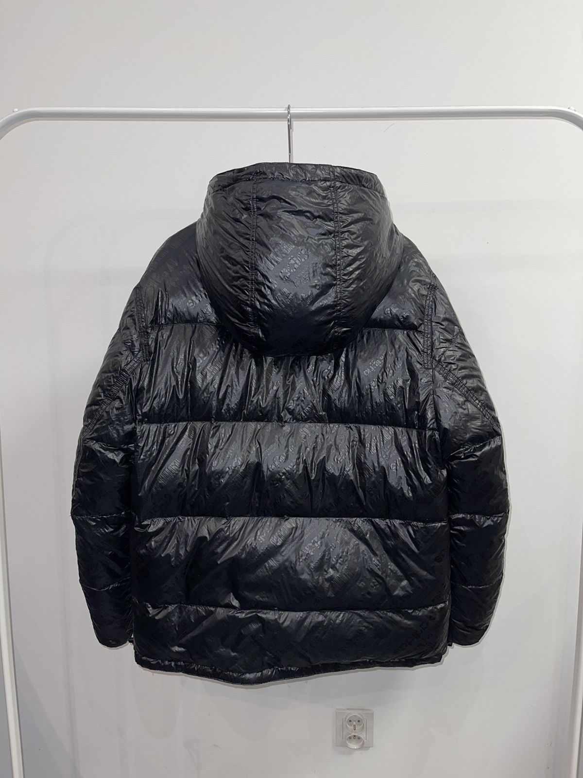 Adidas × Alexander Wang Alexander Wang X Adidas All Over Printed Logo Down Jacket Size US M / EU 48-50 / 2 - 12 Thumbnail