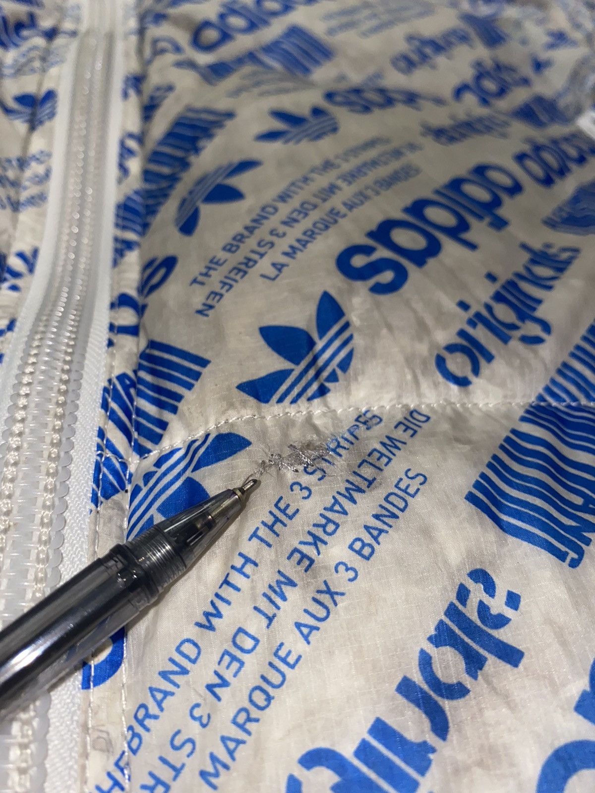 Adidas × Alexander Wang Alexander Wang X Adidas All Over Printed Logo Down Jacket Size US M / EU 48-50 / 2 - 25 Thumbnail