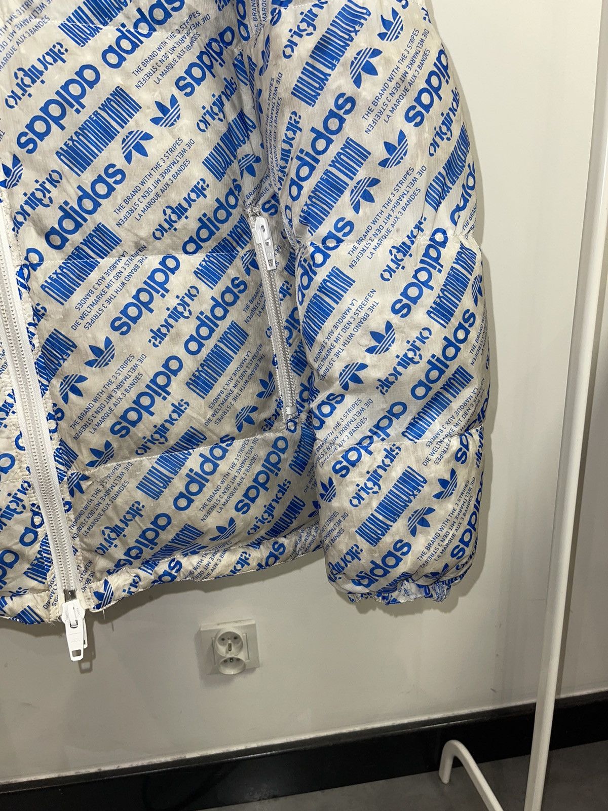 Adidas × Alexander Wang Alexander Wang X Adidas All Over Printed Logo Down Jacket Size US M / EU 48-50 / 2 - 5 Thumbnail