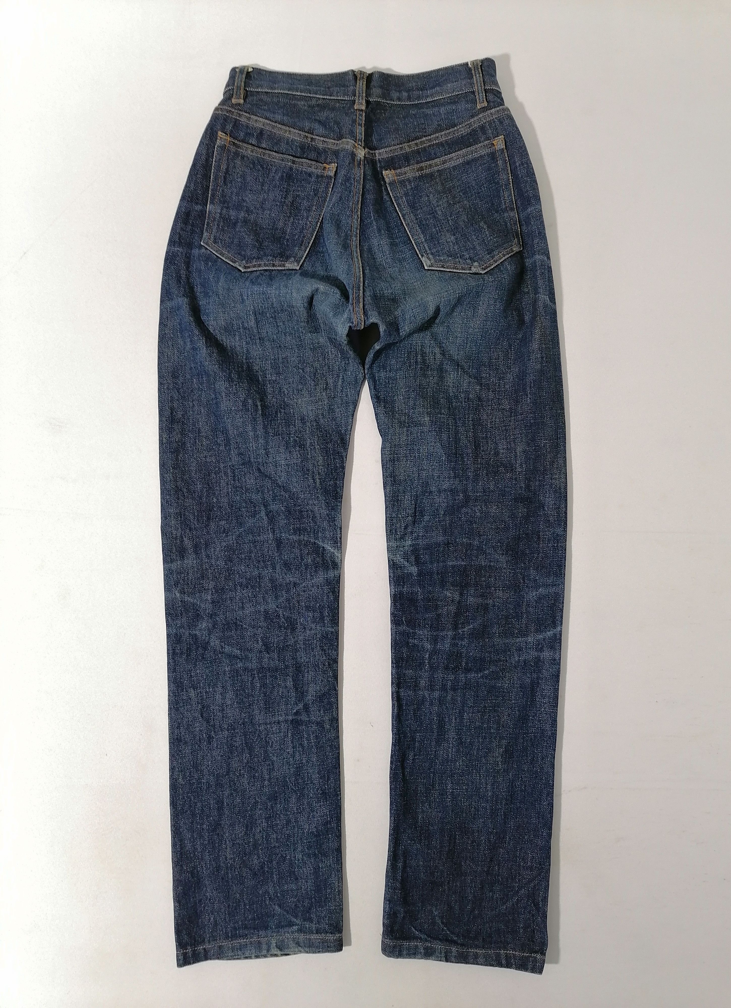 A.P.C. × Japanese Brand A.P.C. Selvedge Fly Button Denim Jeans Size US 26 / EU 42 - 3 Thumbnail
