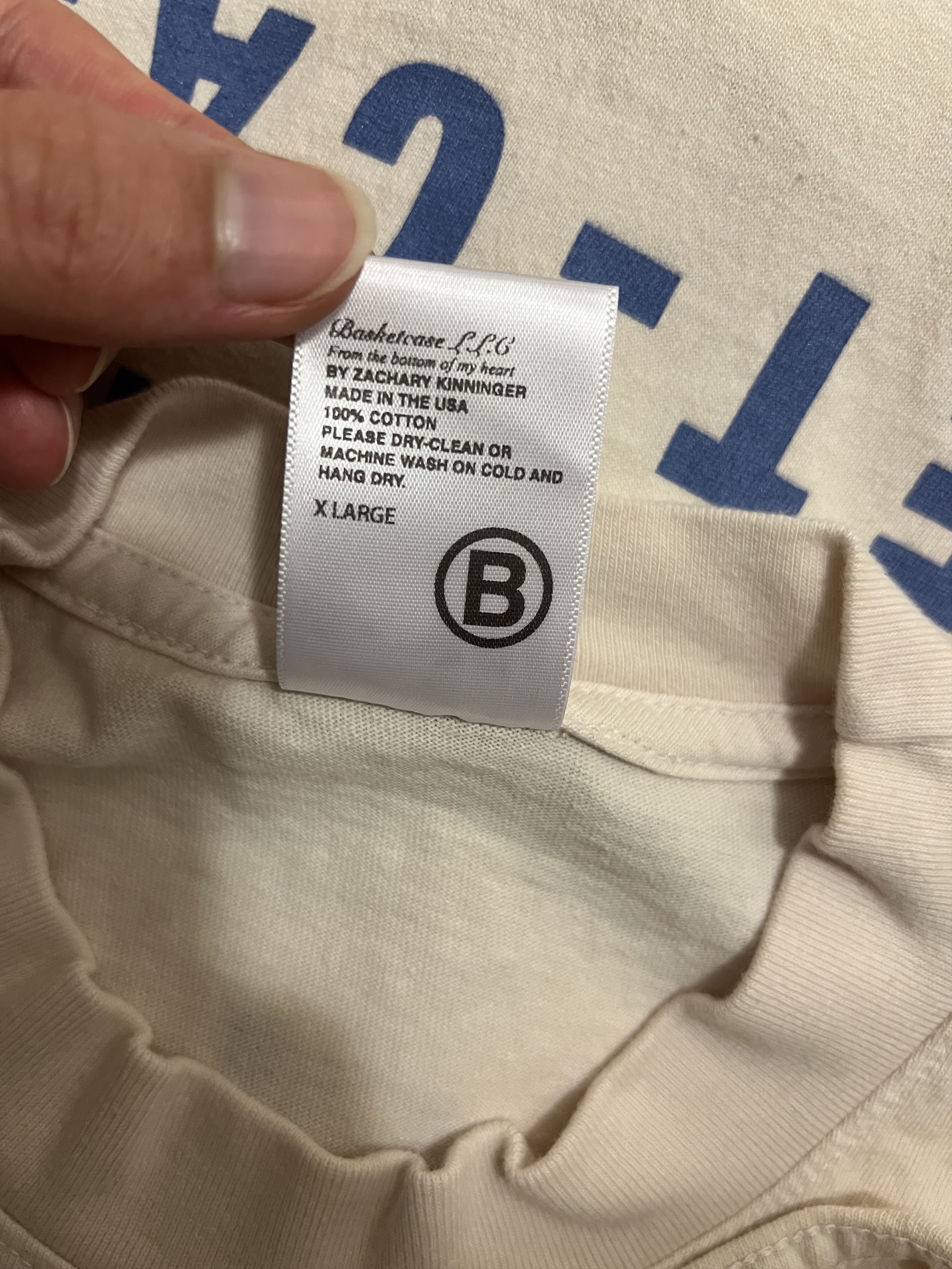 basketcase gallery 💚 Basketcase Gallery 1996 Tour White Tee X-Large NEW Size US XL / EU 56 / 4 - 8 Thumbnail