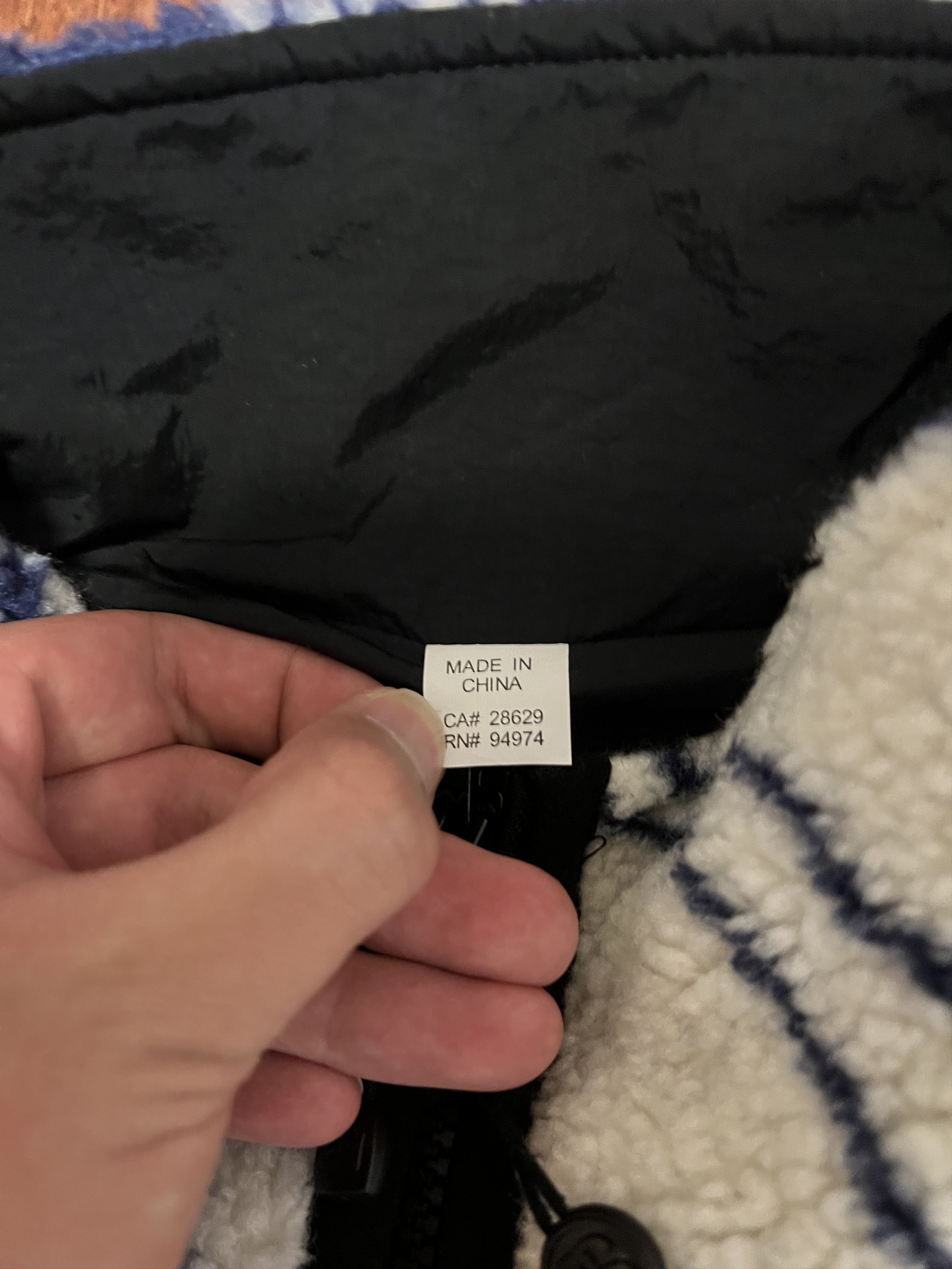 Stussy 💚 FW22 Stussy Dragon Sherpa Jacket White X-Large NEW Size US XL / EU 56 / 4 - 11 Thumbnail