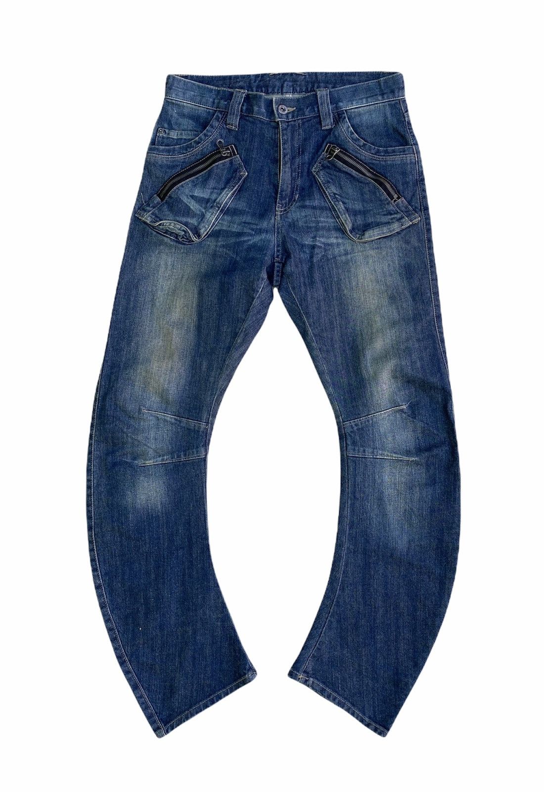 Alexander Digenova Thrashed Wax denim Unique Fashion Finds from