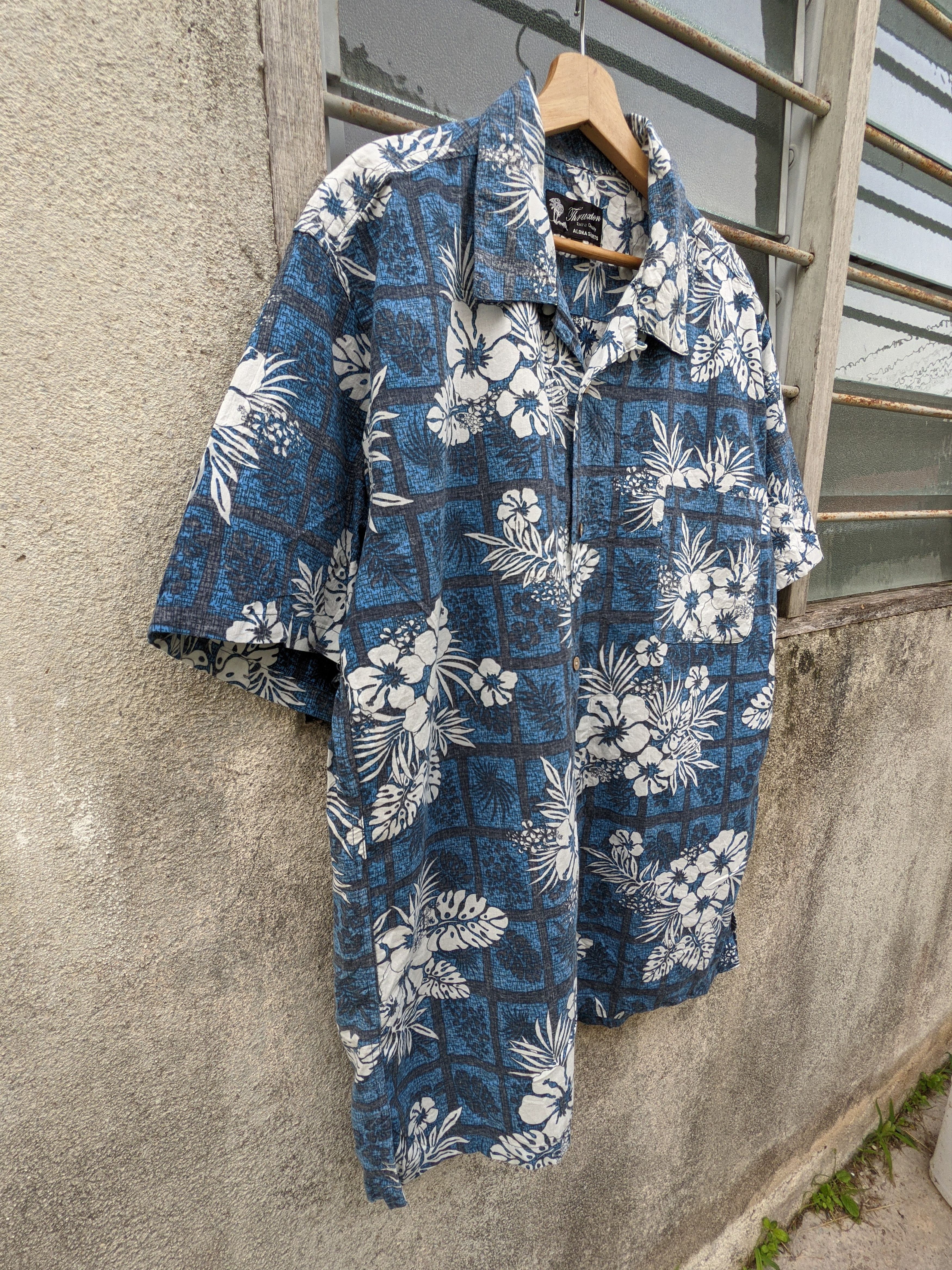 Japanese Brand ⚡️Steals⚡️ Japanese Brand Thruxton Aloha Shirts Size US XL / EU 56 / 4 - 4 Thumbnail